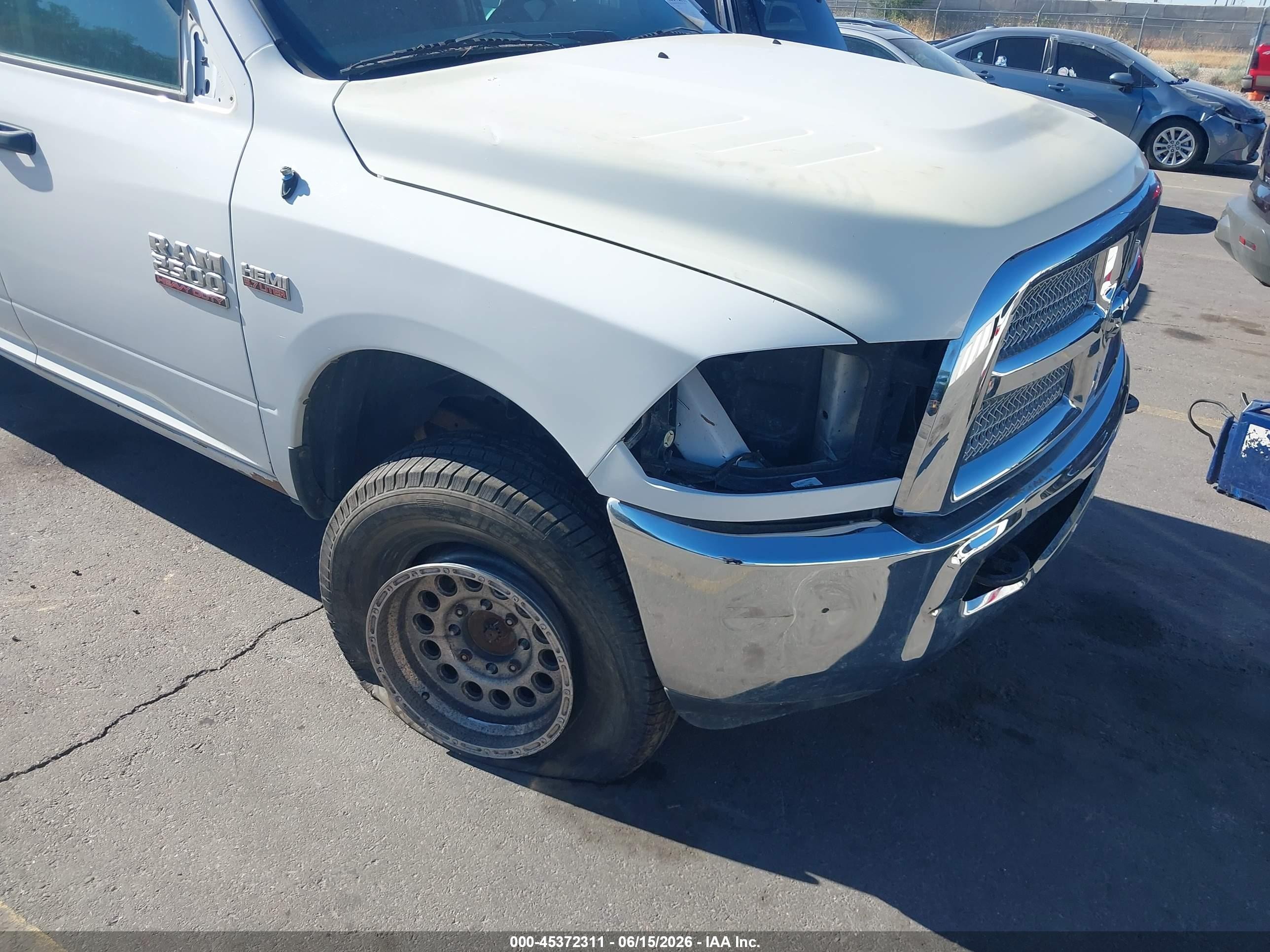 2013 Ram 2500 Tradesman Белый vin: 3C6TR5HT9DG530510
