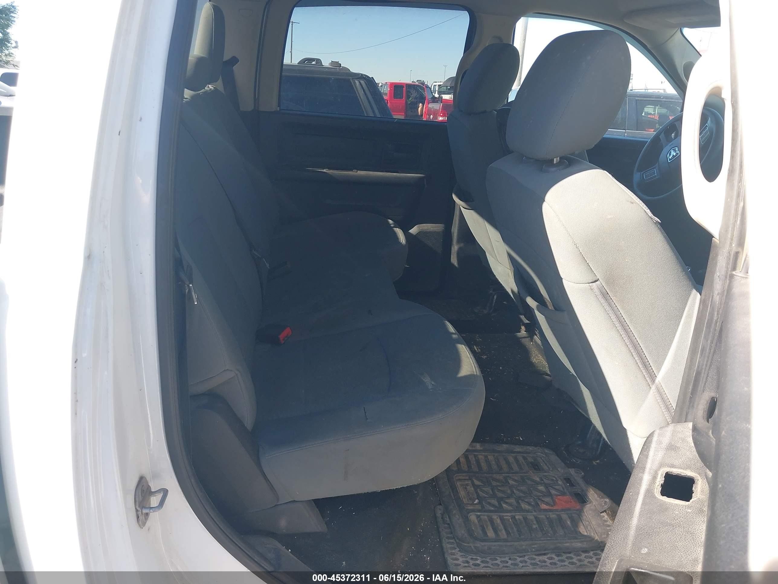 2013 Ram 2500 Tradesman Белый vin: 3C6TR5HT9DG530510