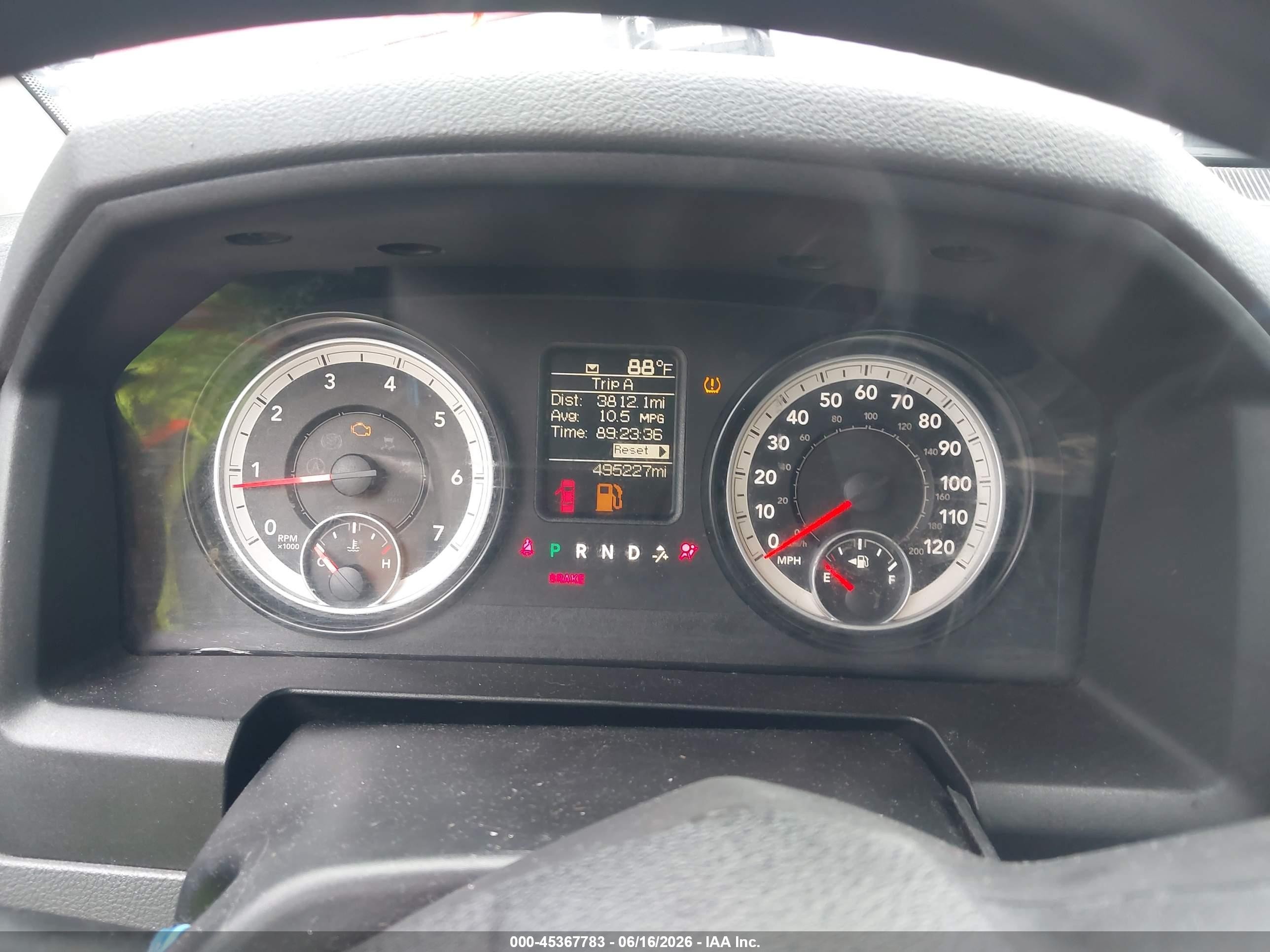 2014 Ram 2500 Tradesman Красный vin: 3C6TR5HTXEG233926