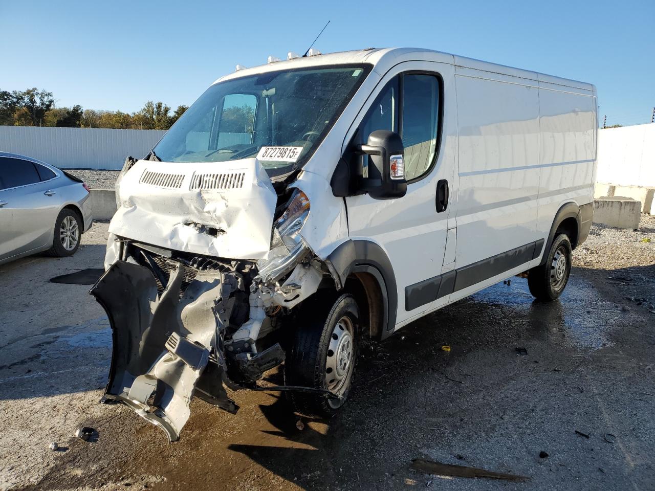2015 Ram Promaster 1500 1500 Standard White vin: 3C6TRVAG2FE512166