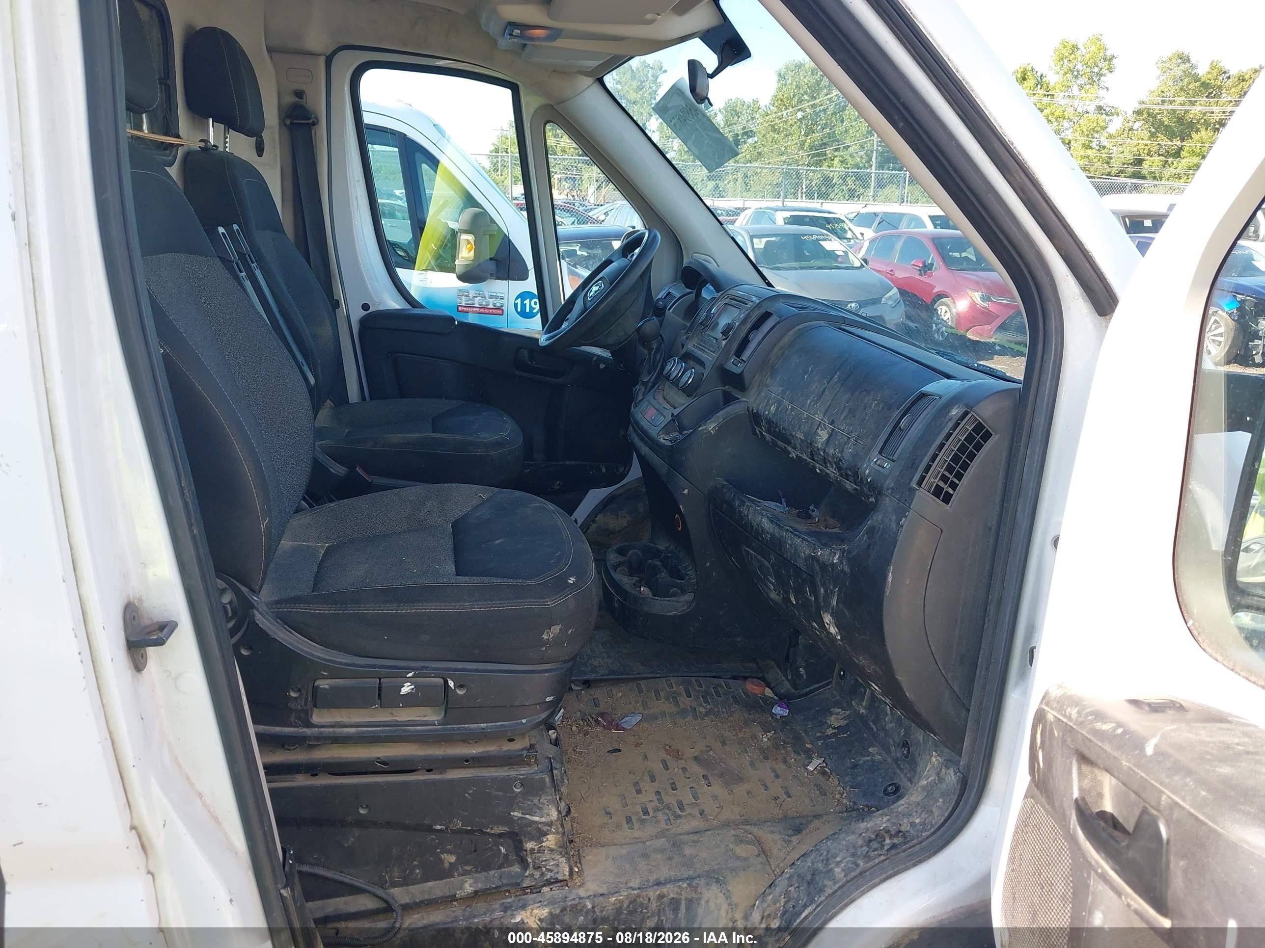2014 Ram Promaster 1500 Low Roof White vin: 3C6TRVAG4EE108414