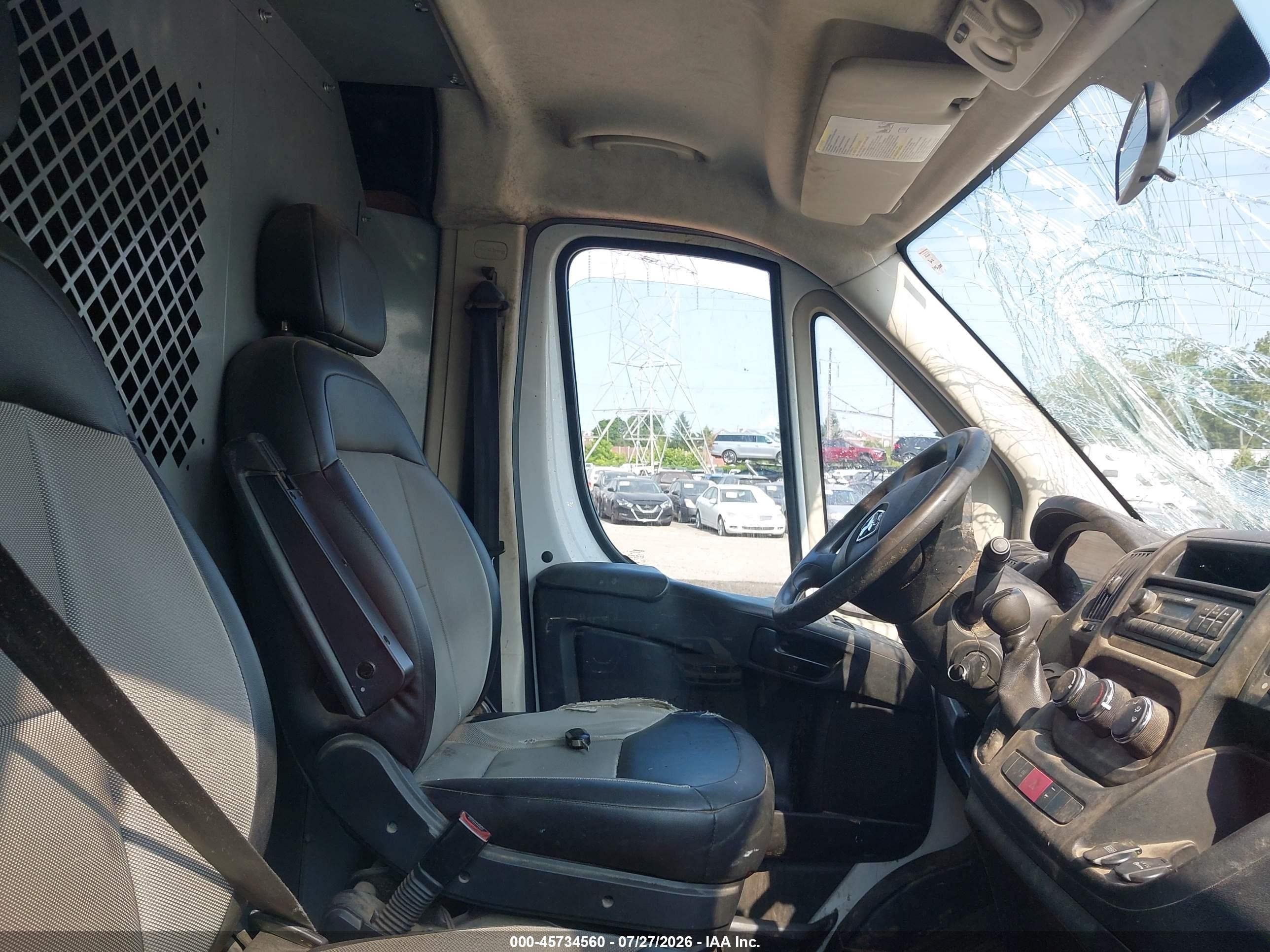 2015 Ram Promaster 1500 Low Roof White vin: 3C6TRVAG6FE514728