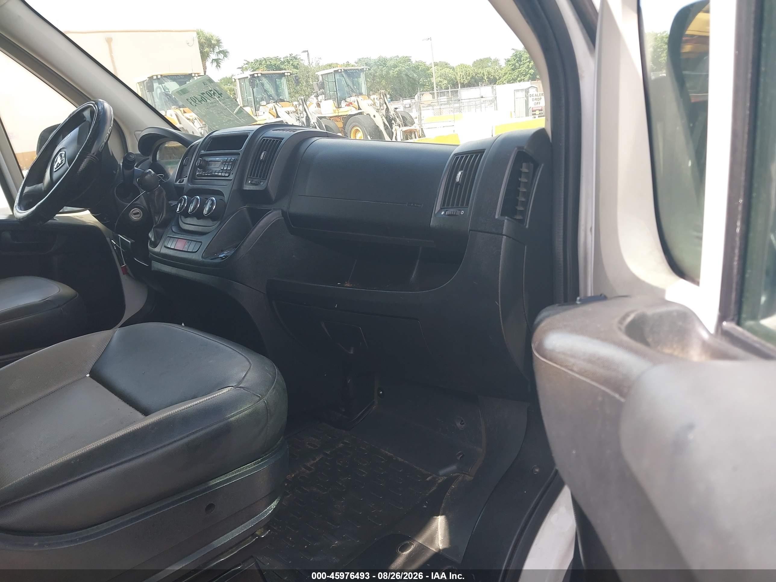 2015 Ram Promaster 1500 Low Roof White vin: 3C6TRVAG7FE503561