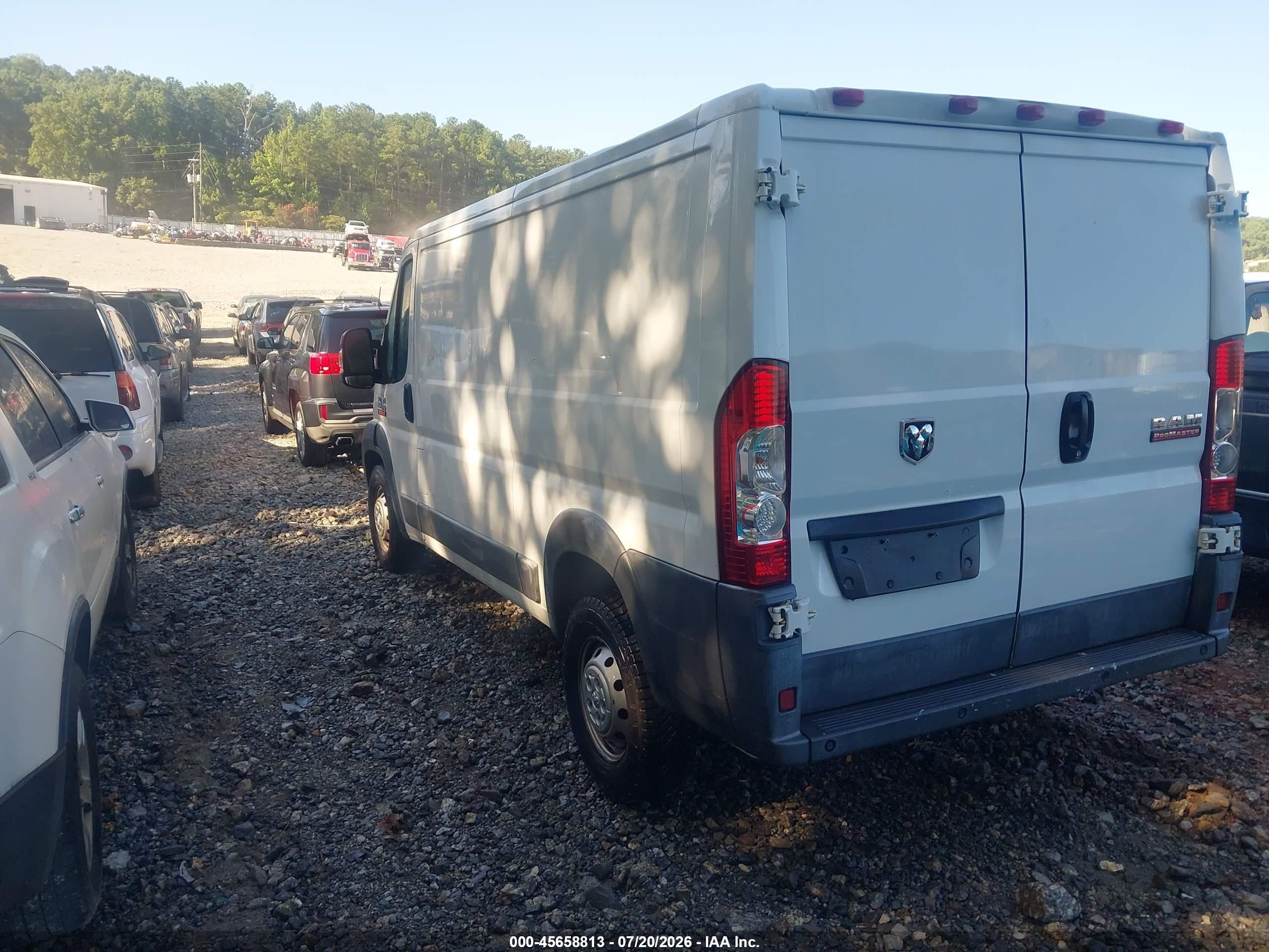 2014 Ram Promaster 1500 Low Roof Белый vin: 3C6TRVAGXEE100494