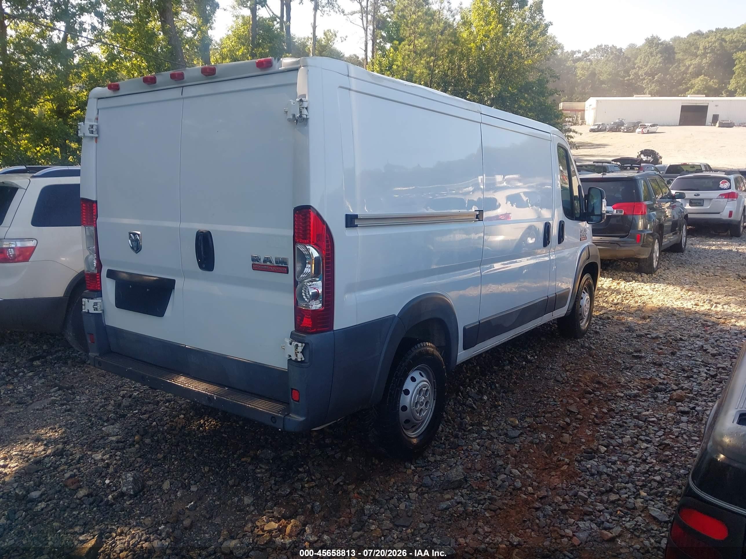 2014 Ram Promaster 1500 Low Roof Белый vin: 3C6TRVAGXEE100494