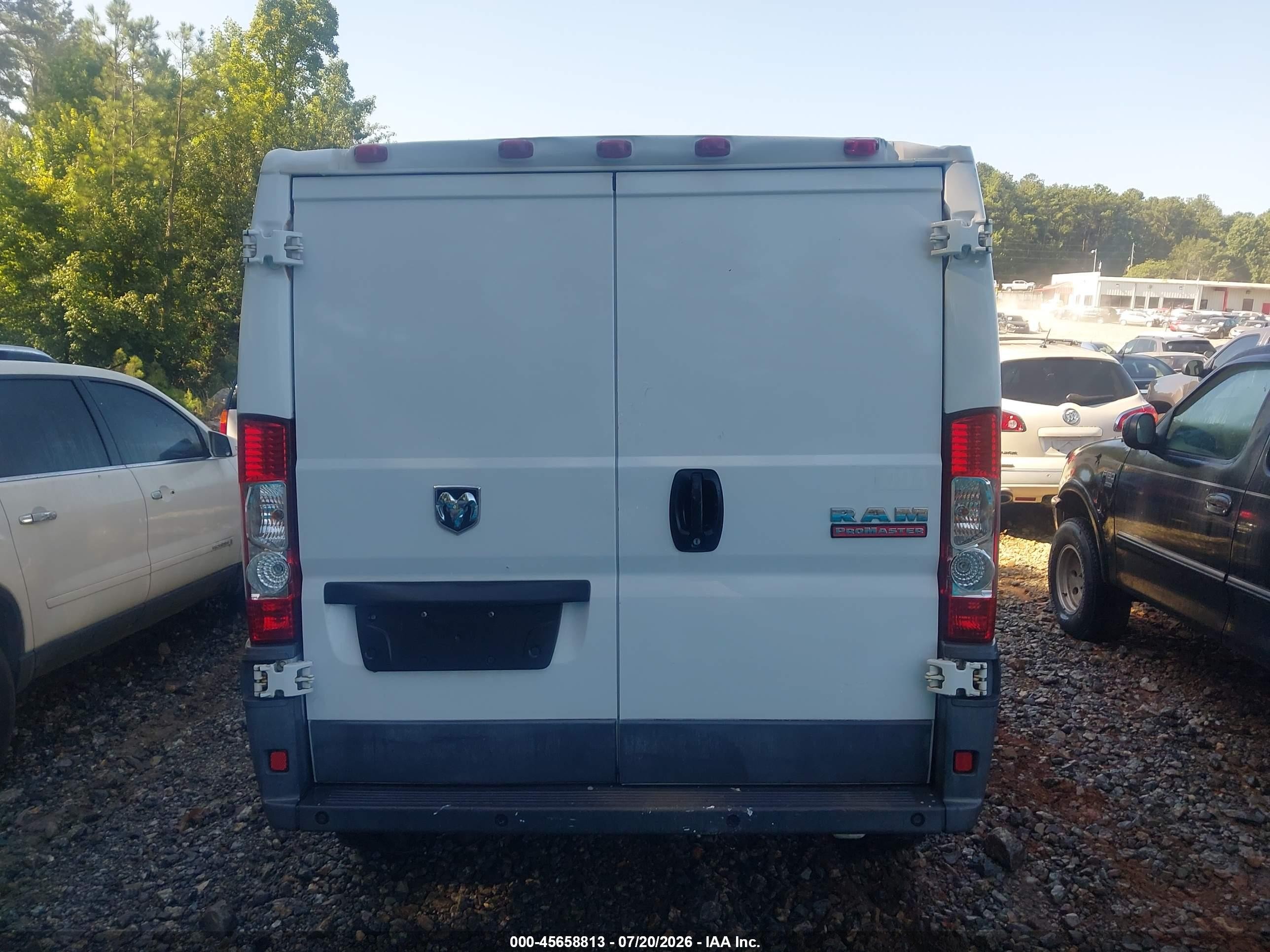2014 Ram Promaster 1500 Low Roof Белый vin: 3C6TRVAGXEE100494