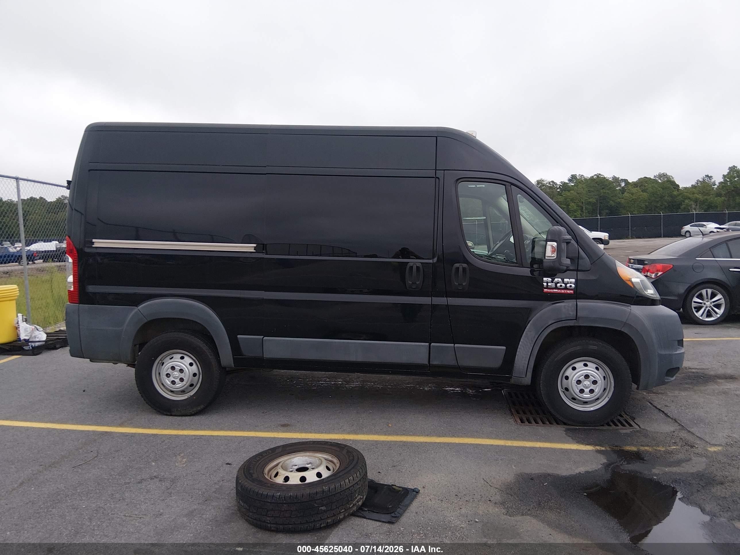 2015 Ram Promaster 1500   Black vin: 3C6TRVBD8FE501354