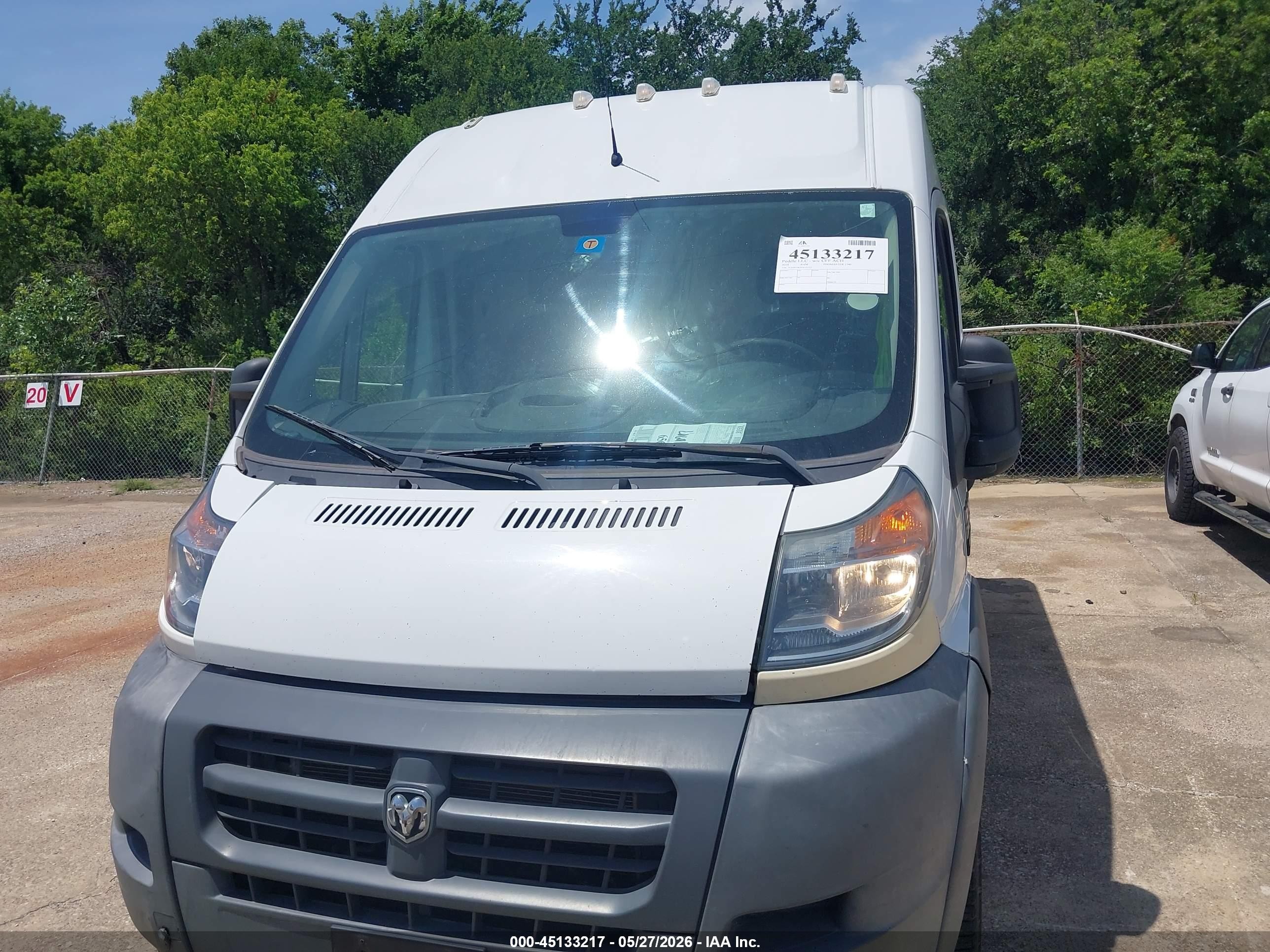 2014 Ram Promaster 1500   White vin: 3C6TRVBG1EE101712