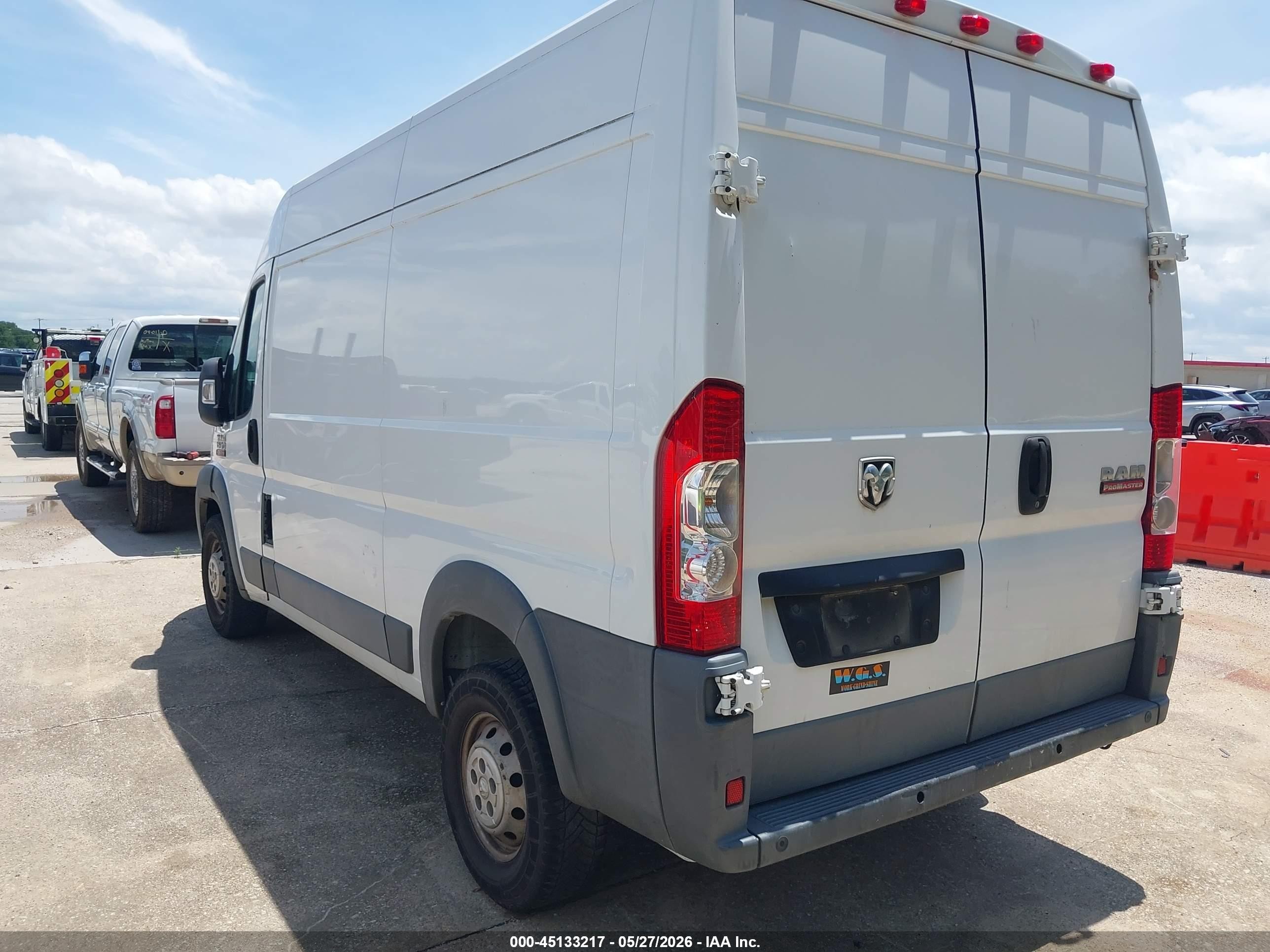 2014 Ram Promaster 1500   White vin: 3C6TRVBG1EE101712