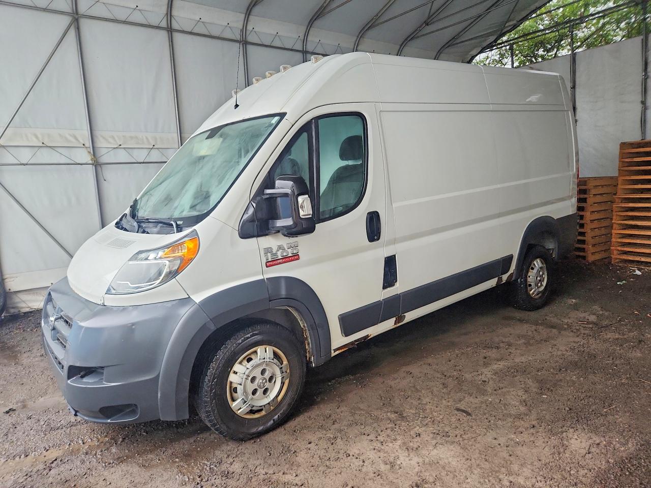 2014 Ram Promaster 1500 1500 High Белый vin: 3C6TRVBG2EE101668