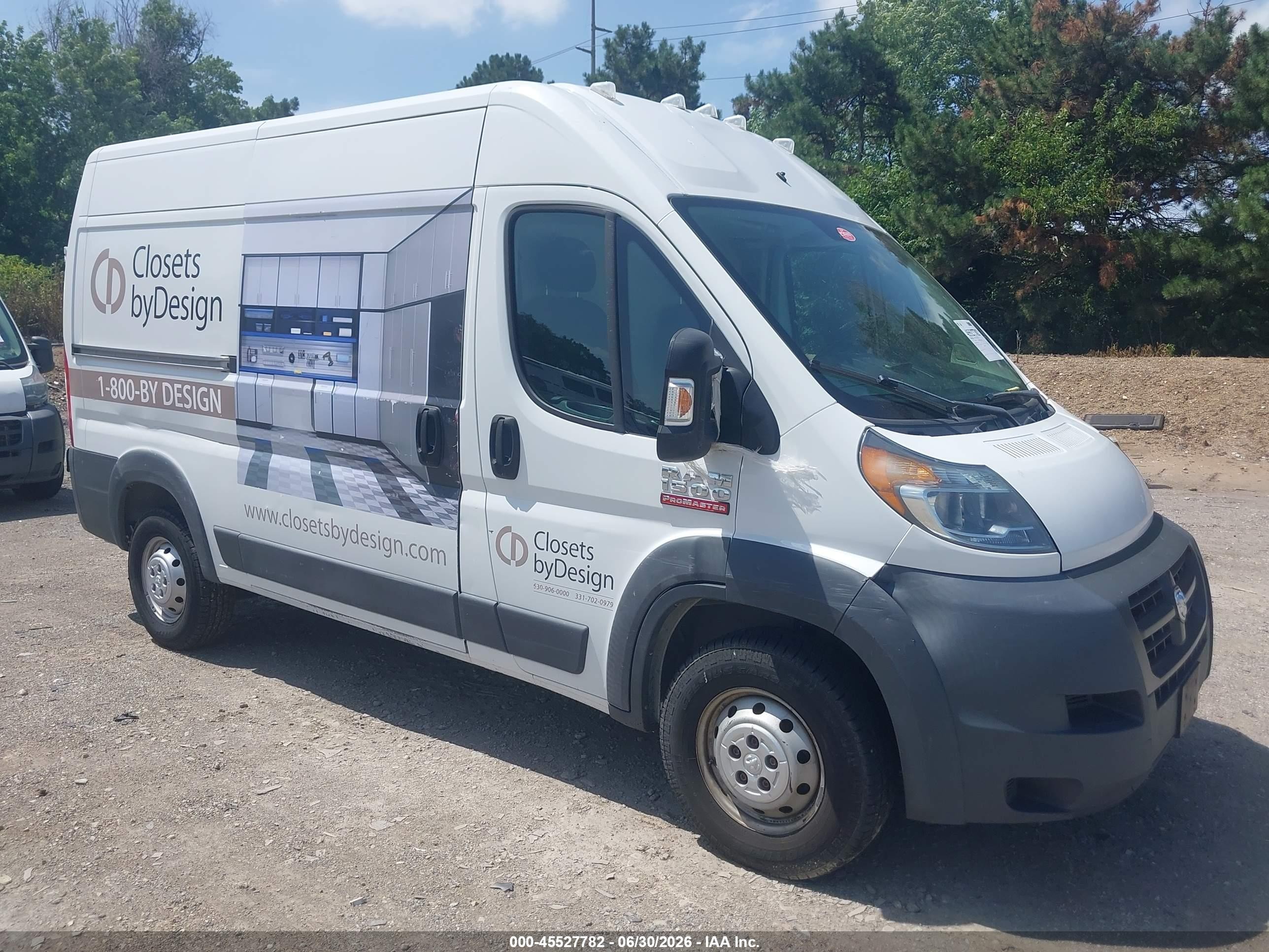2015 Ram Promaster 1500   Белый vin: 3C6TRVBG2FE518547