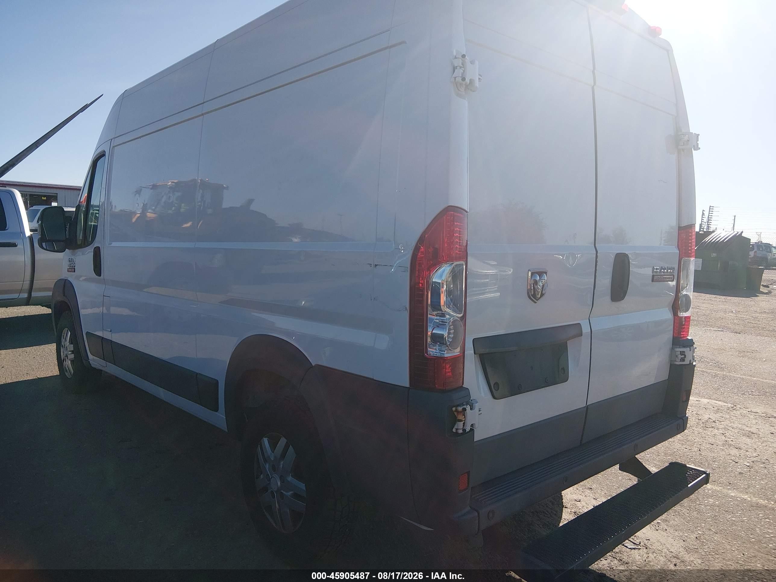 2014 Ram Promaster 1500   White vin: 3C6TRVBG7EE124198