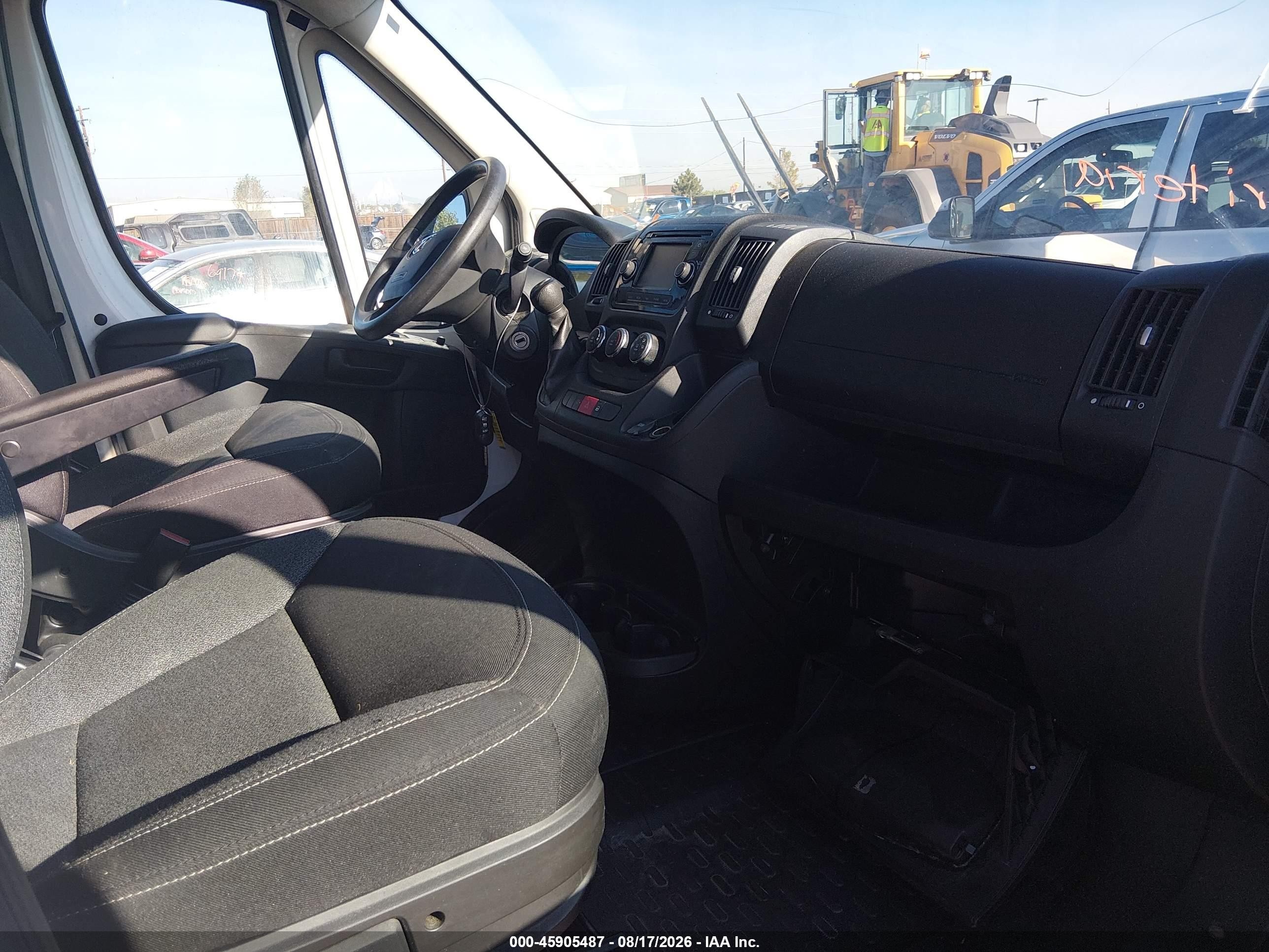 2014 Ram Promaster 1500   White vin: 3C6TRVBG7EE124198