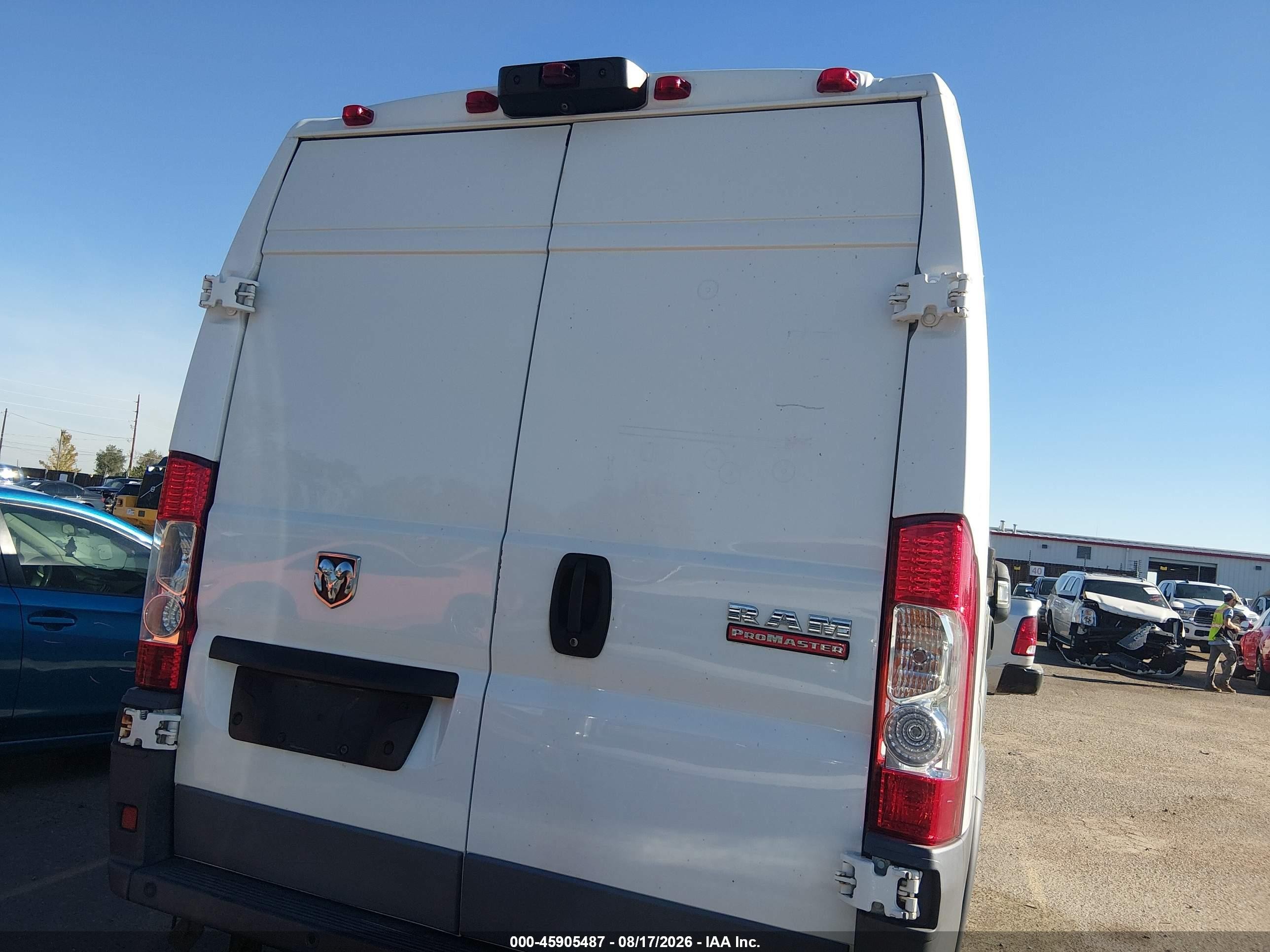 2014 Ram Promaster 1500   White vin: 3C6TRVBG7EE124198