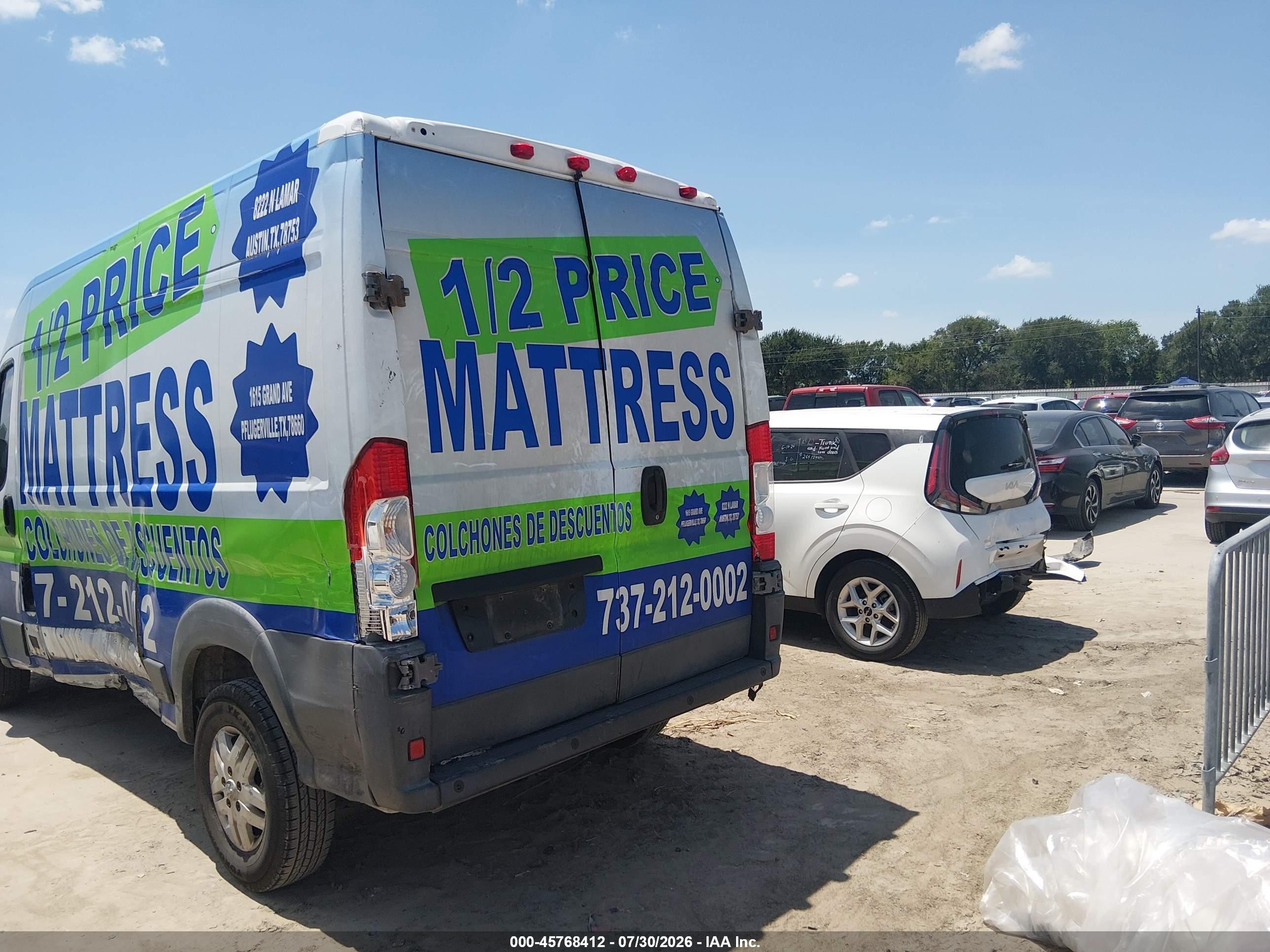 2014 Ram Promaster 1500   White vin: 3C6TRVBG8EE110617