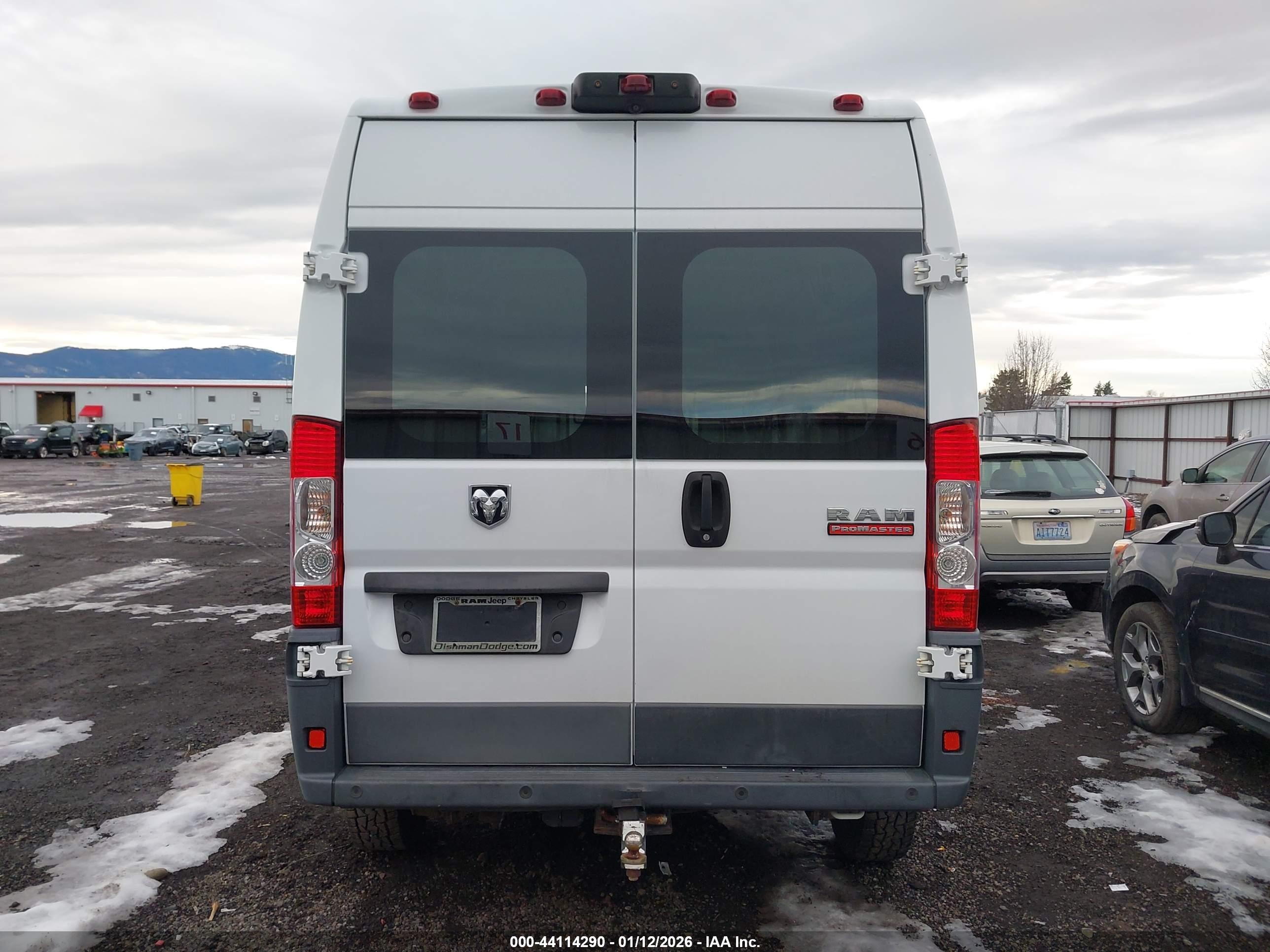 2015 Ram Promaster 1500   Белый vin: 3C6TRVBG8FE501400
