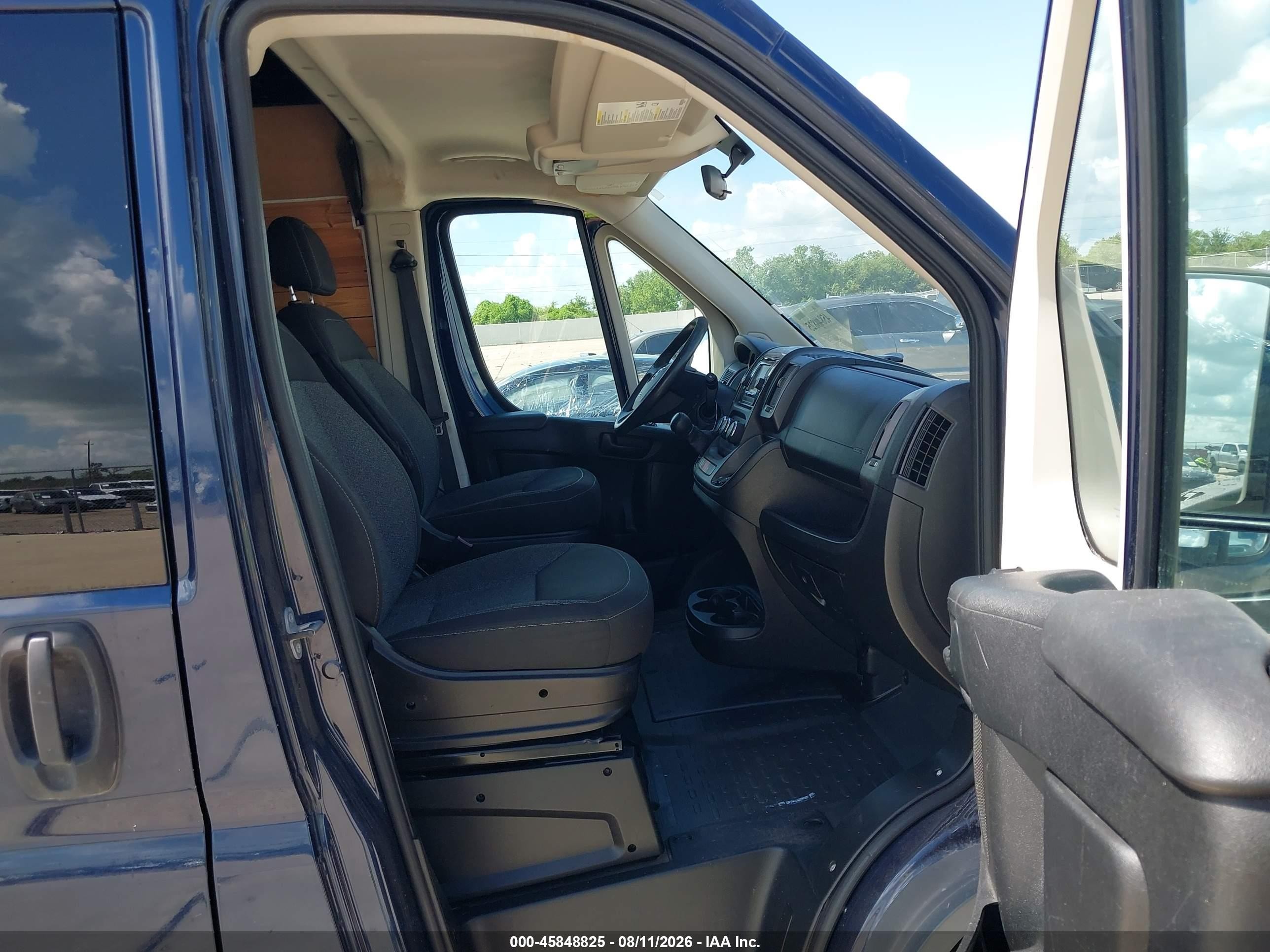 2015 Ram Promaster 2500 High Roof Dark Blue vin: 3C6TRVCD8FE516449
