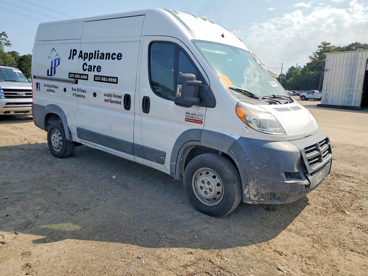 2017 Ram Promaster 2500 2500 High White vin: 3C6TRVCG0HE523537