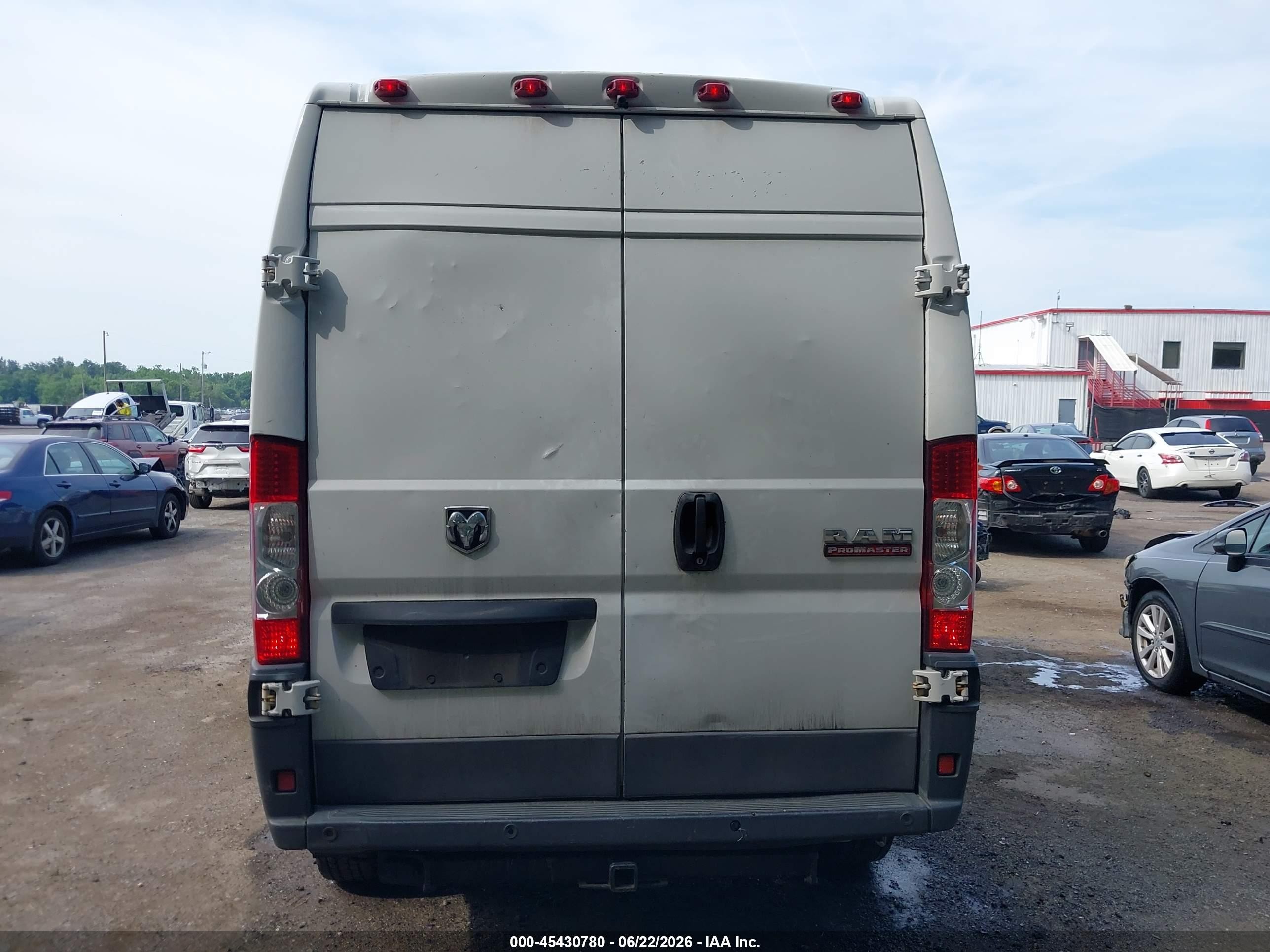 2014 Ram Promaster 2500 High Roof White vin: 3C6TRVCG6EE101249