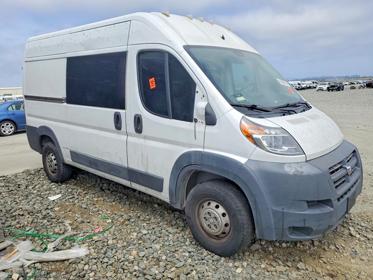 2015 Ram Promaster 2500 2500 High White vin: 3C6TRVCGXFE509111