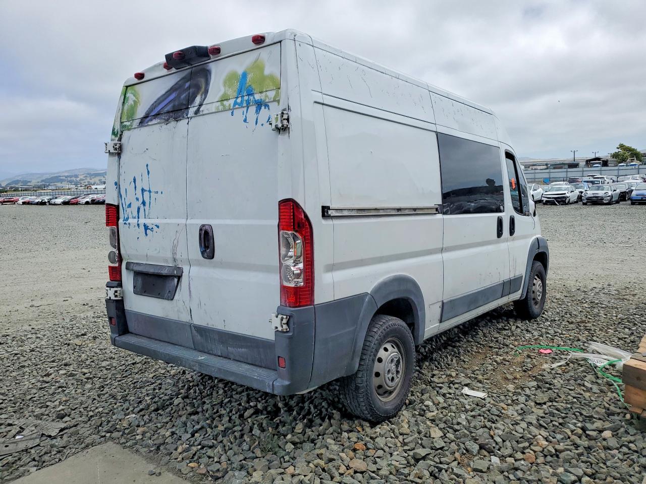 2015 Ram Promaster 2500 2500 High White vin: 3C6TRVCGXFE509111