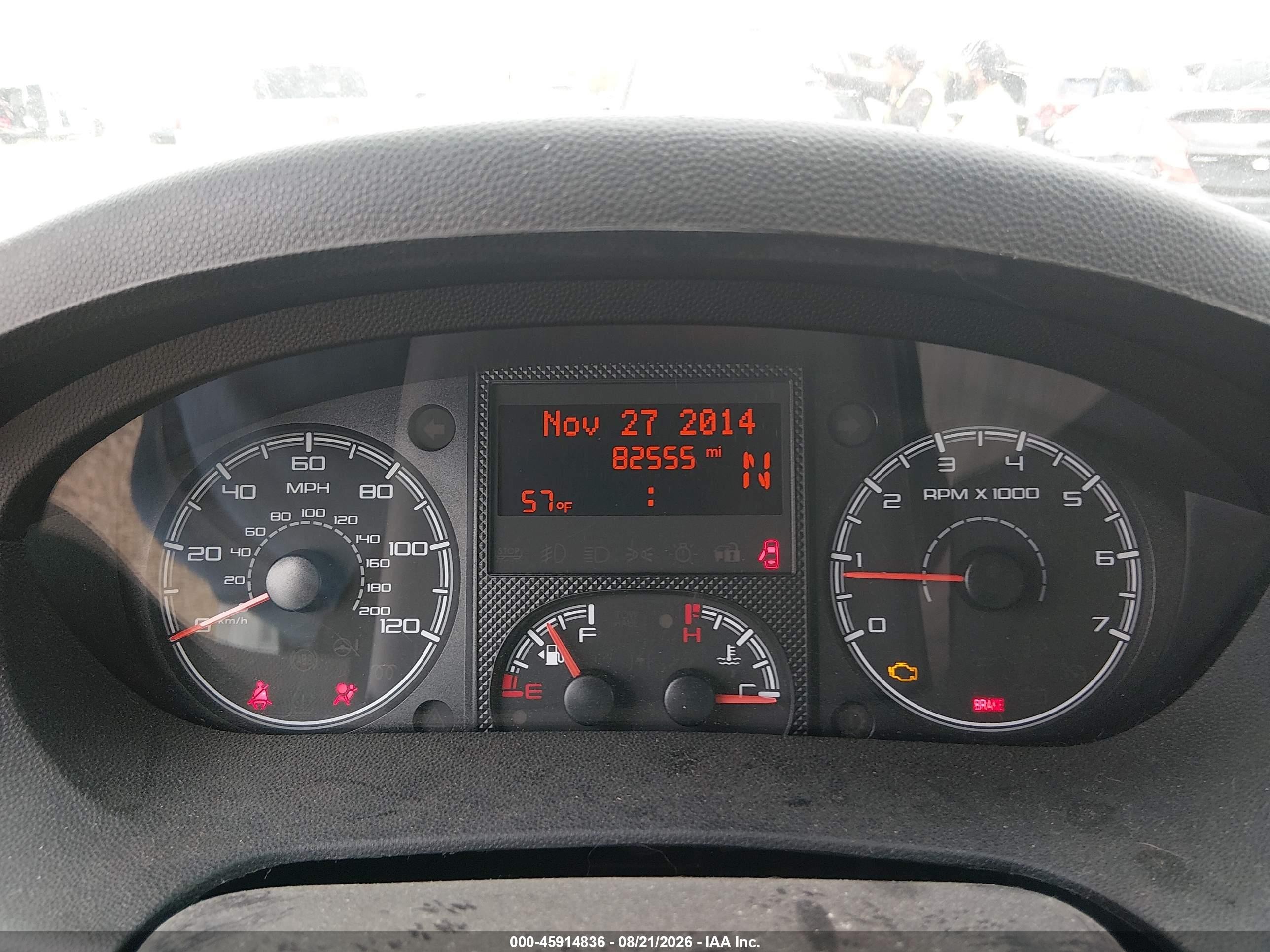 2015 Ram Promaster 2500 High Roof Белый vin: 3C6TRVDD2FE510466