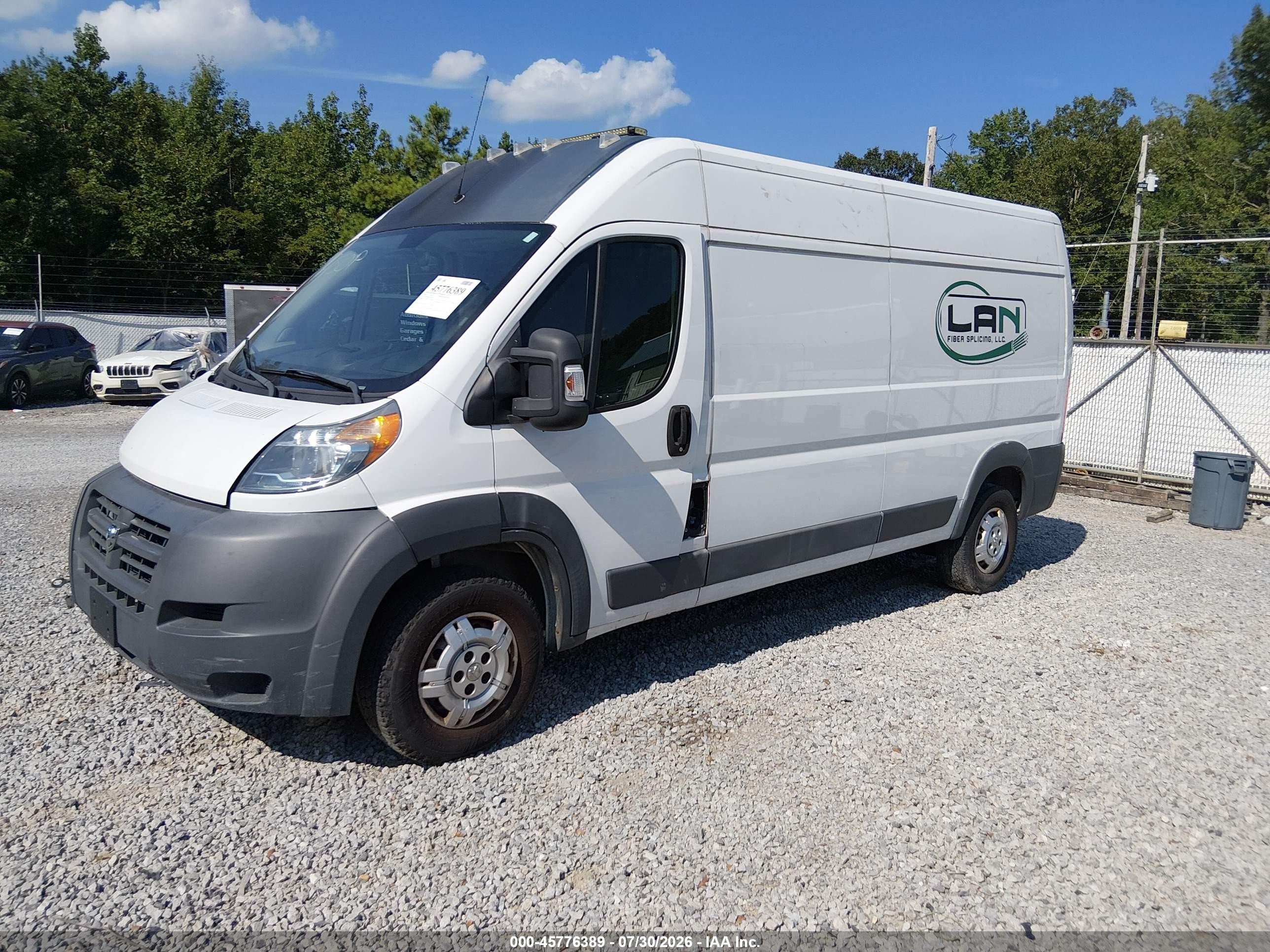 2014 Ram Promaster 2500 High Roof Черный vin: 3C6TRVDDXEE120343