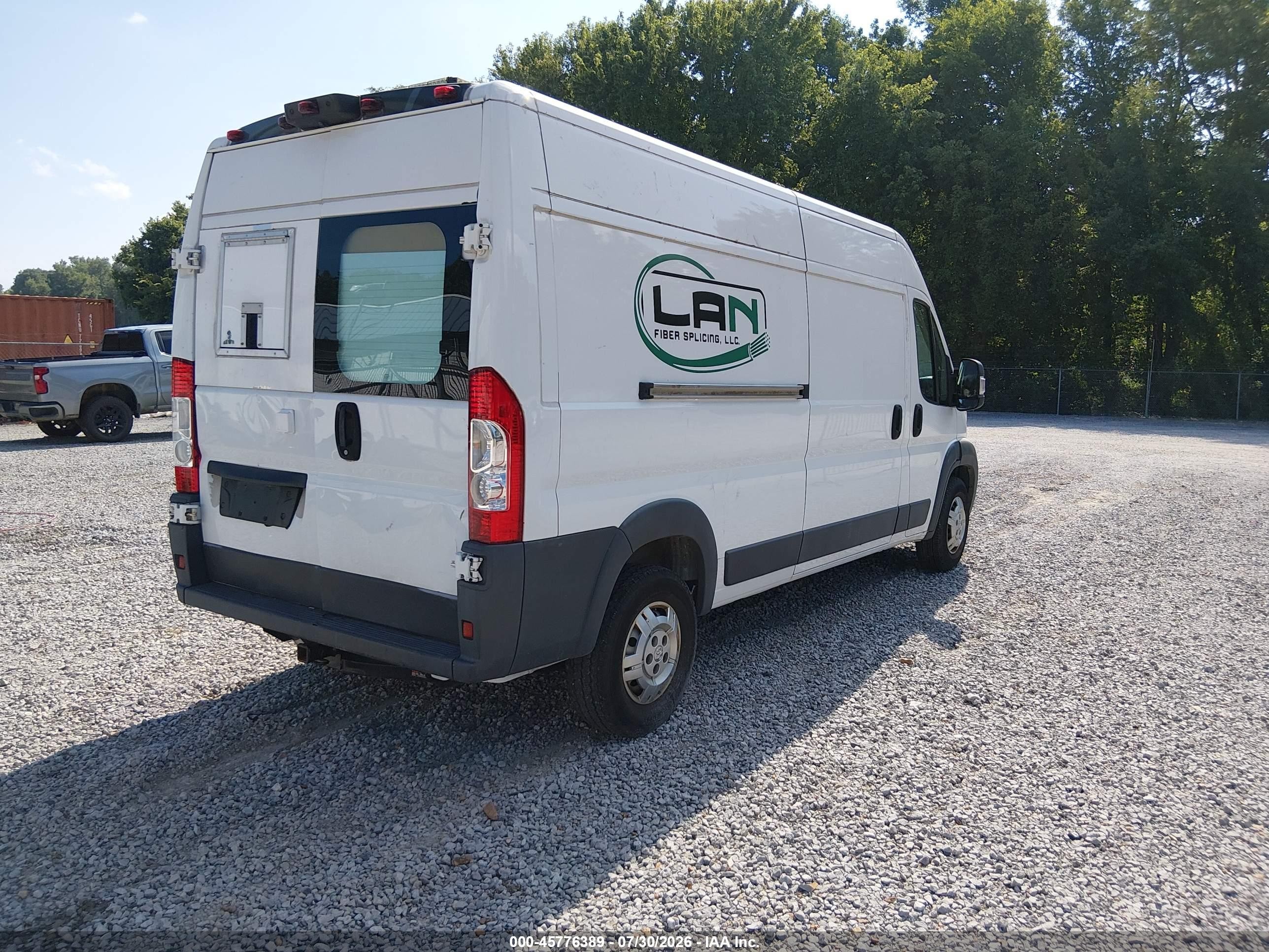 2014 Ram Promaster 2500 High Roof Черный vin: 3C6TRVDDXEE120343