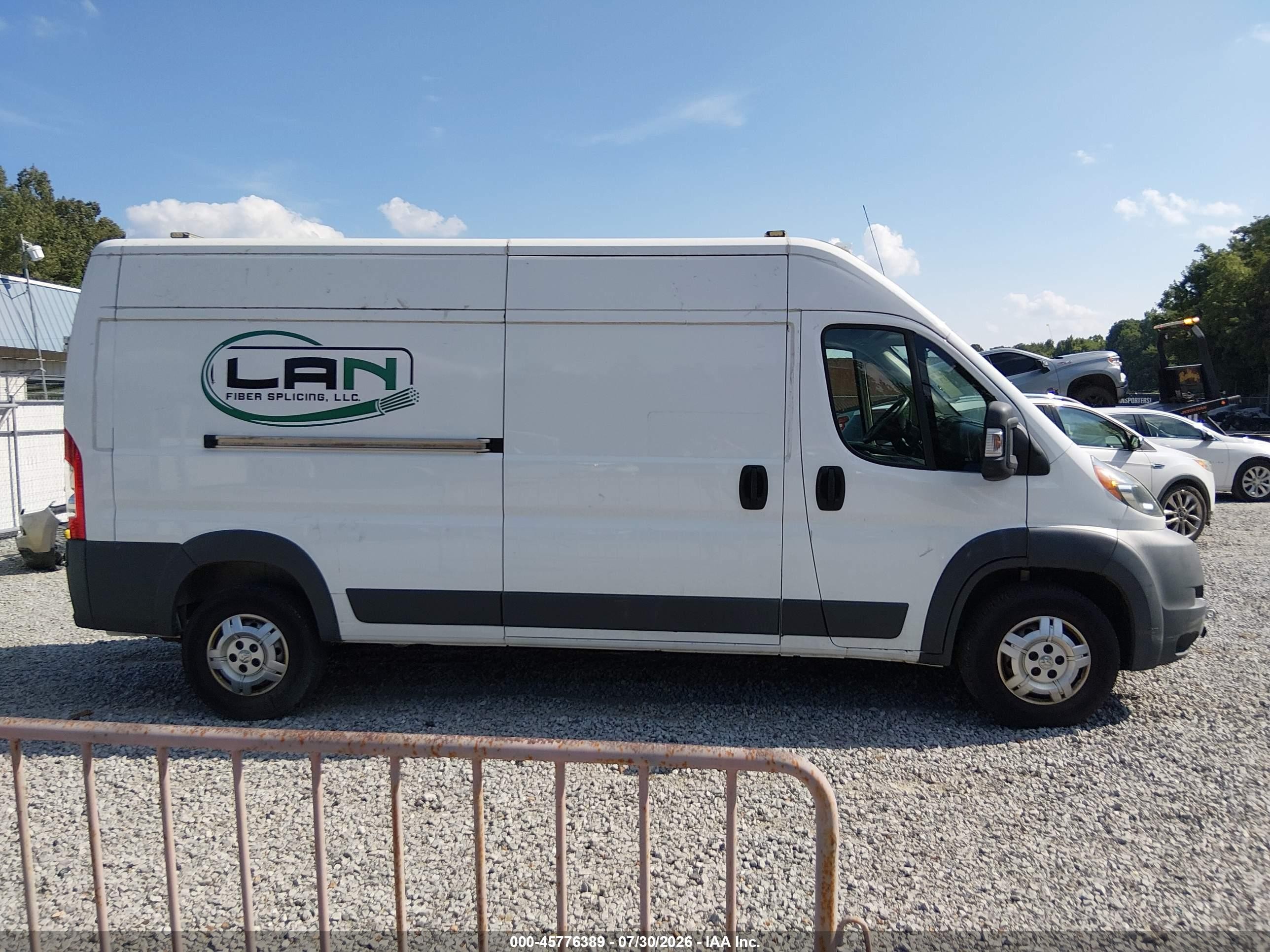 2014 Ram Promaster 2500 High Roof Черный vin: 3C6TRVDDXEE120343