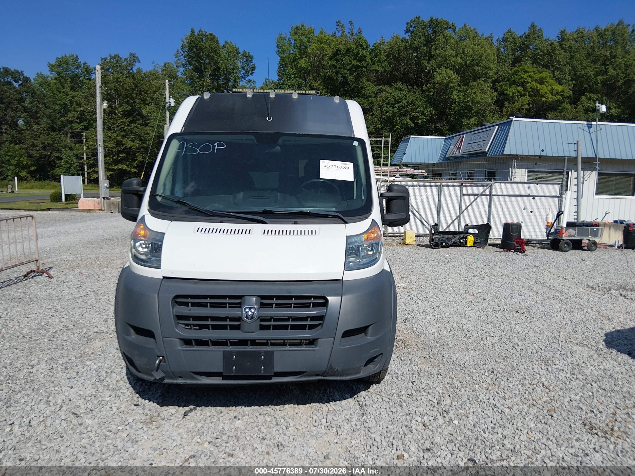 2014 Ram Promaster 2500 High Roof Черный vin: 3C6TRVDDXEE120343