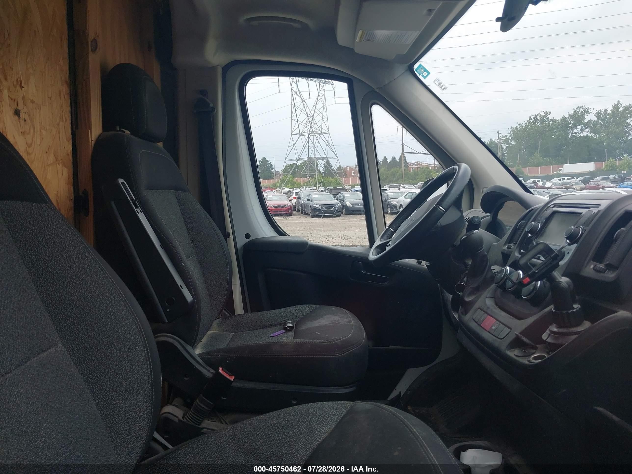 2014 Ram Promaster 2500 High Roof White vin: 3C6TRVDG0EE103769