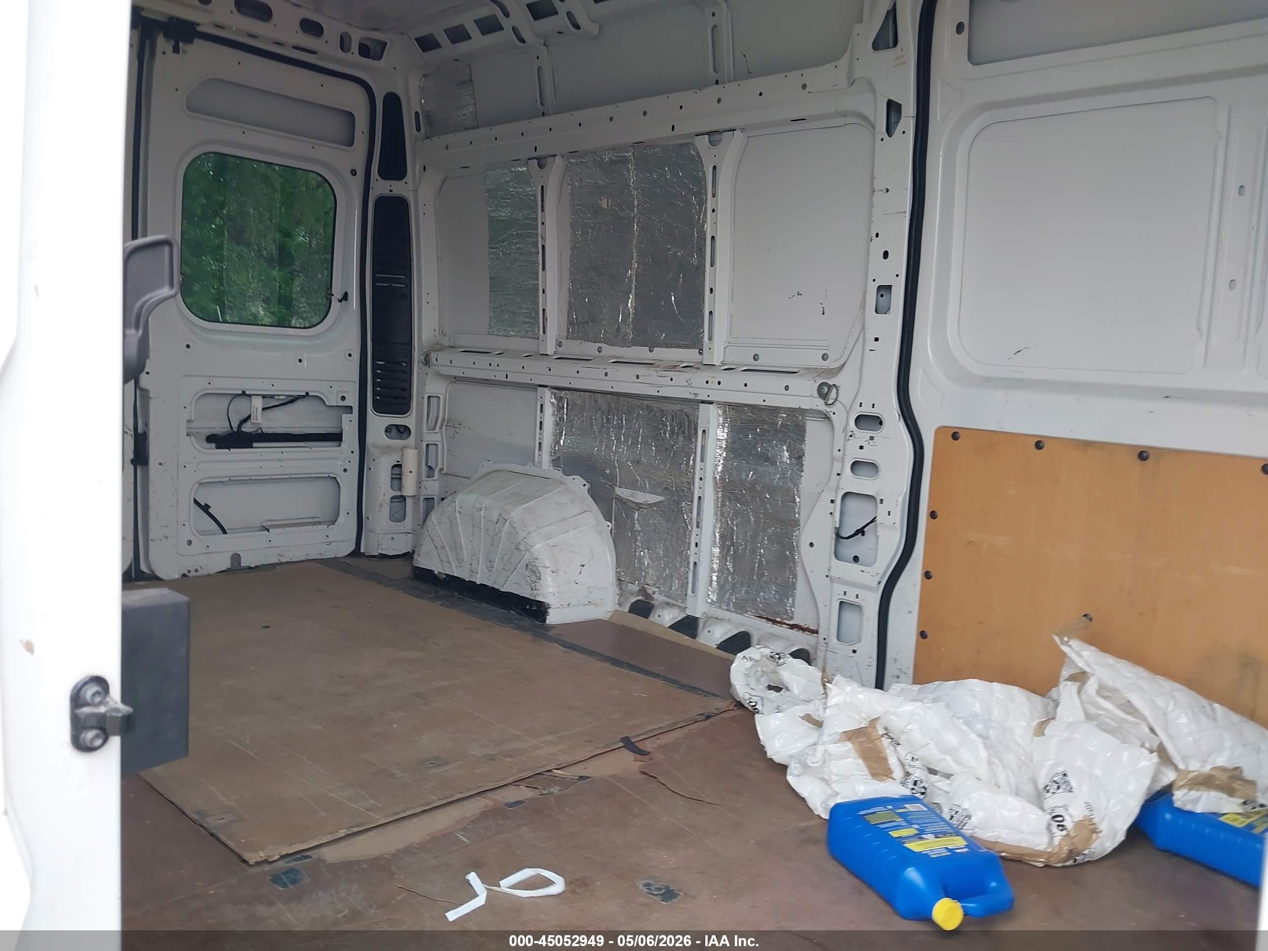 2015 Ram Promaster 2500 High Roof White vin: 3C6TRVDG1FE506032