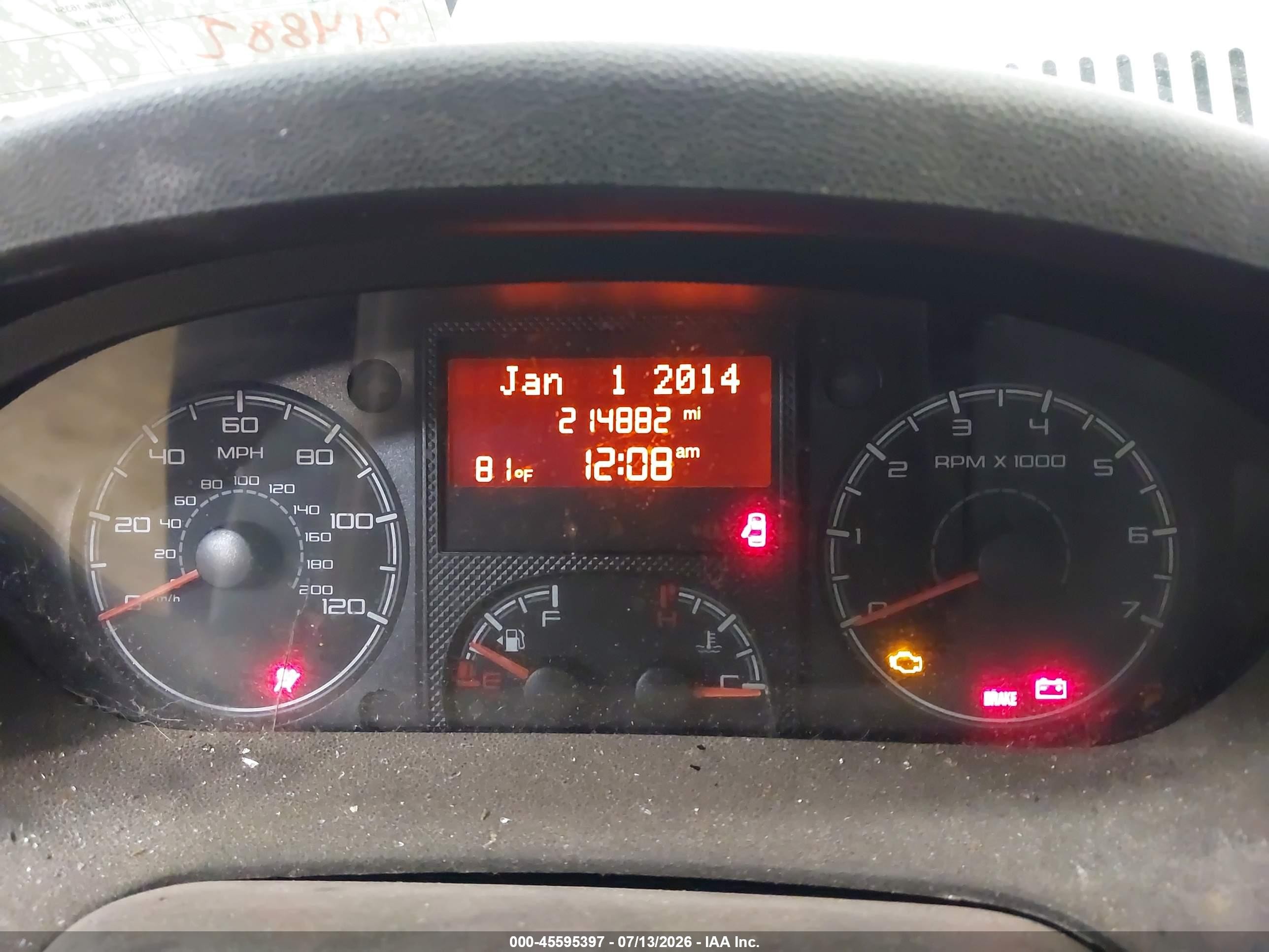 2014 Ram Promaster 2500 High Roof White vin: 3C6TRVDG4EE123927