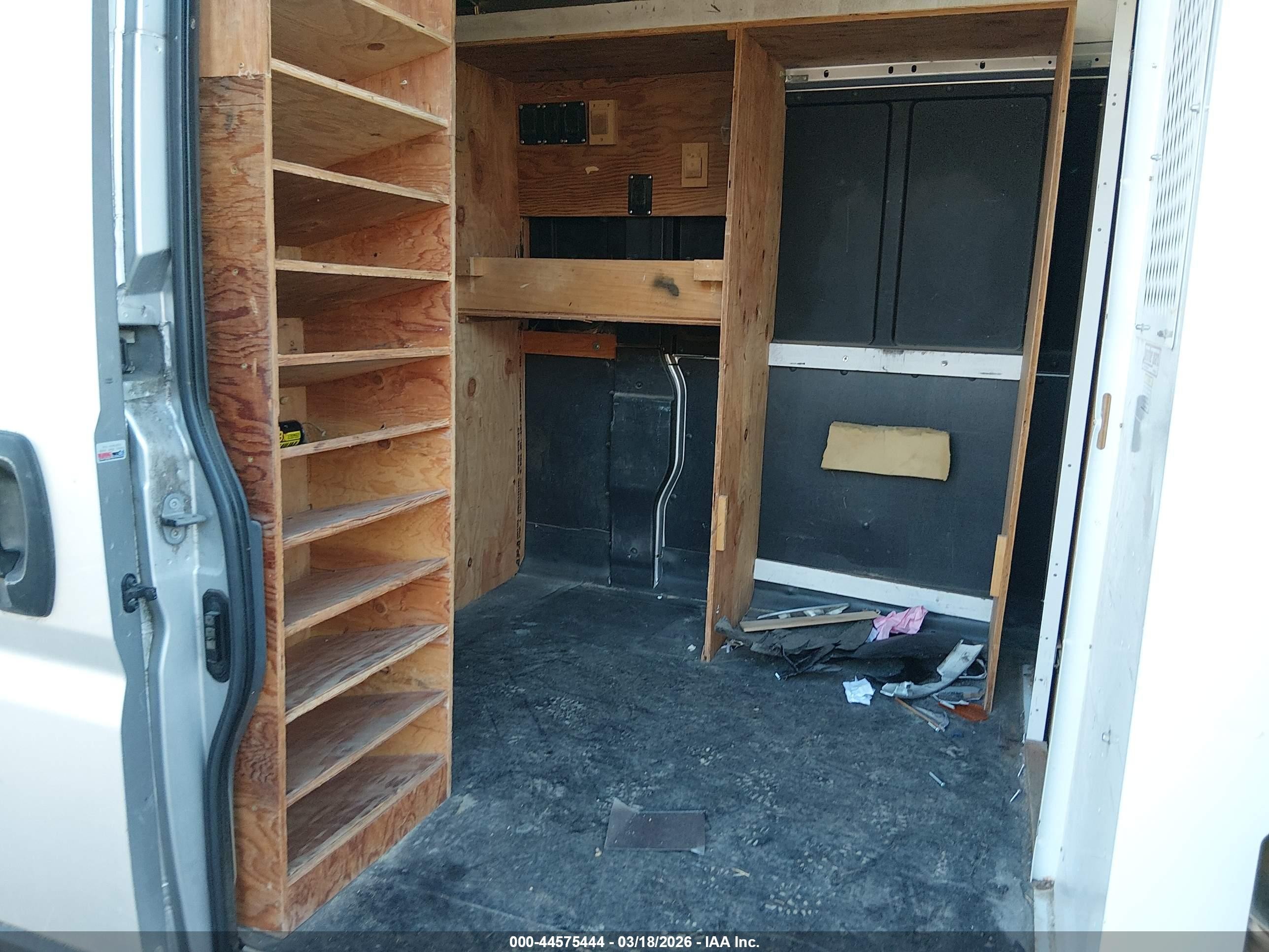 2019 Ram Promaster 2500 High Roof 159 Wb Silver vin: 3C6TRVDG5KE530831
