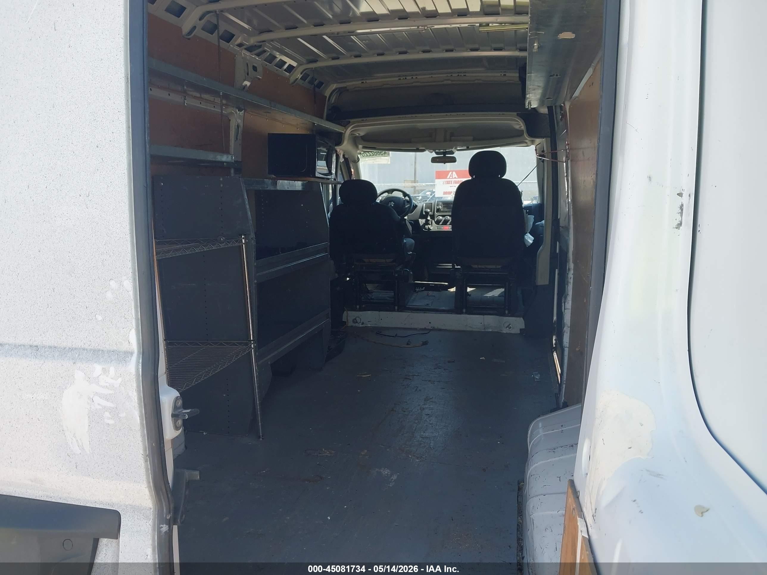 2014 Ram Promaster 2500 High Roof White vin: 3C6TRVDG8EE107052