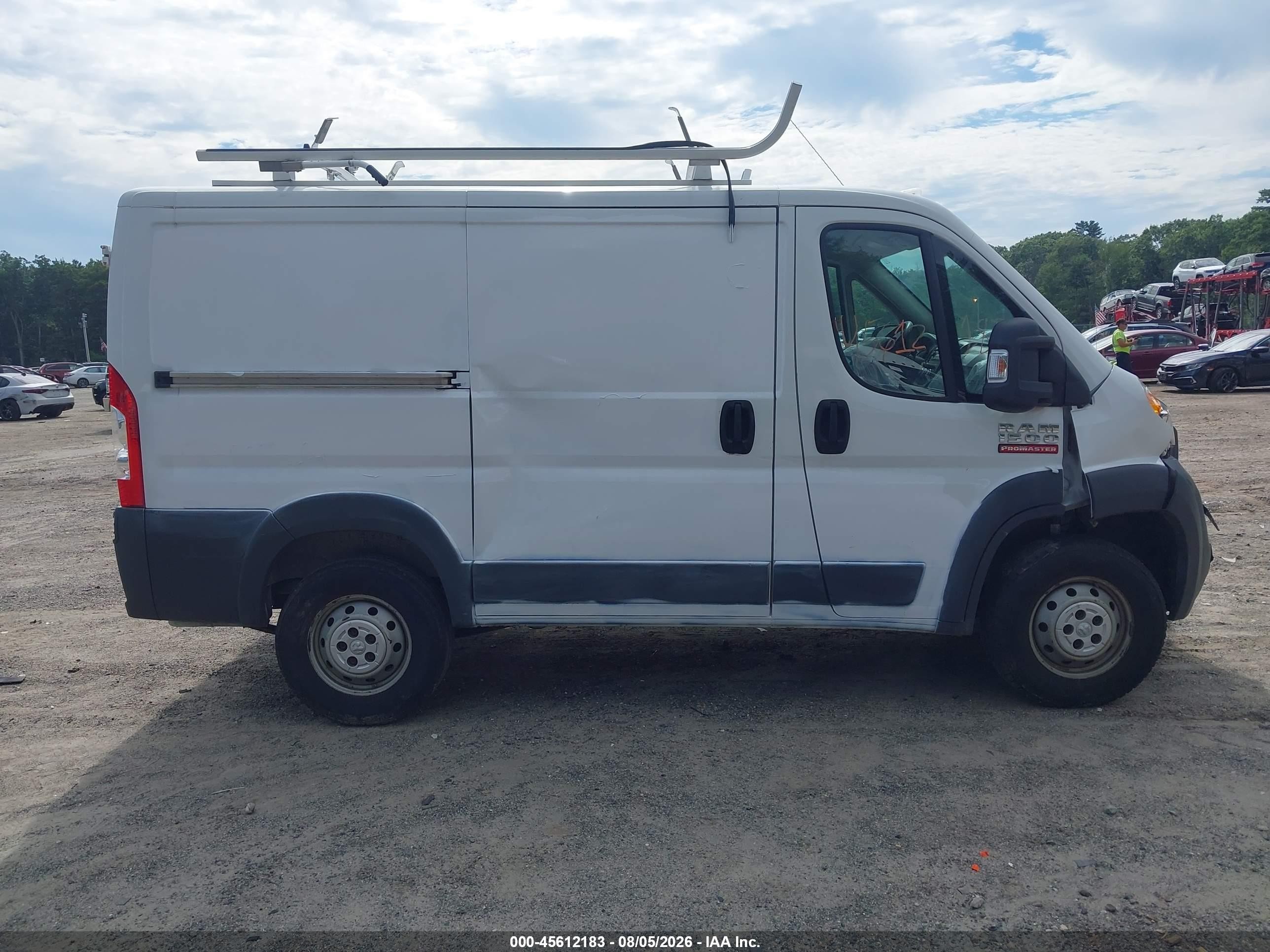 2014 Ram Promaster 1500 Low Roof White vin: 3C6TRVNG5EE114538