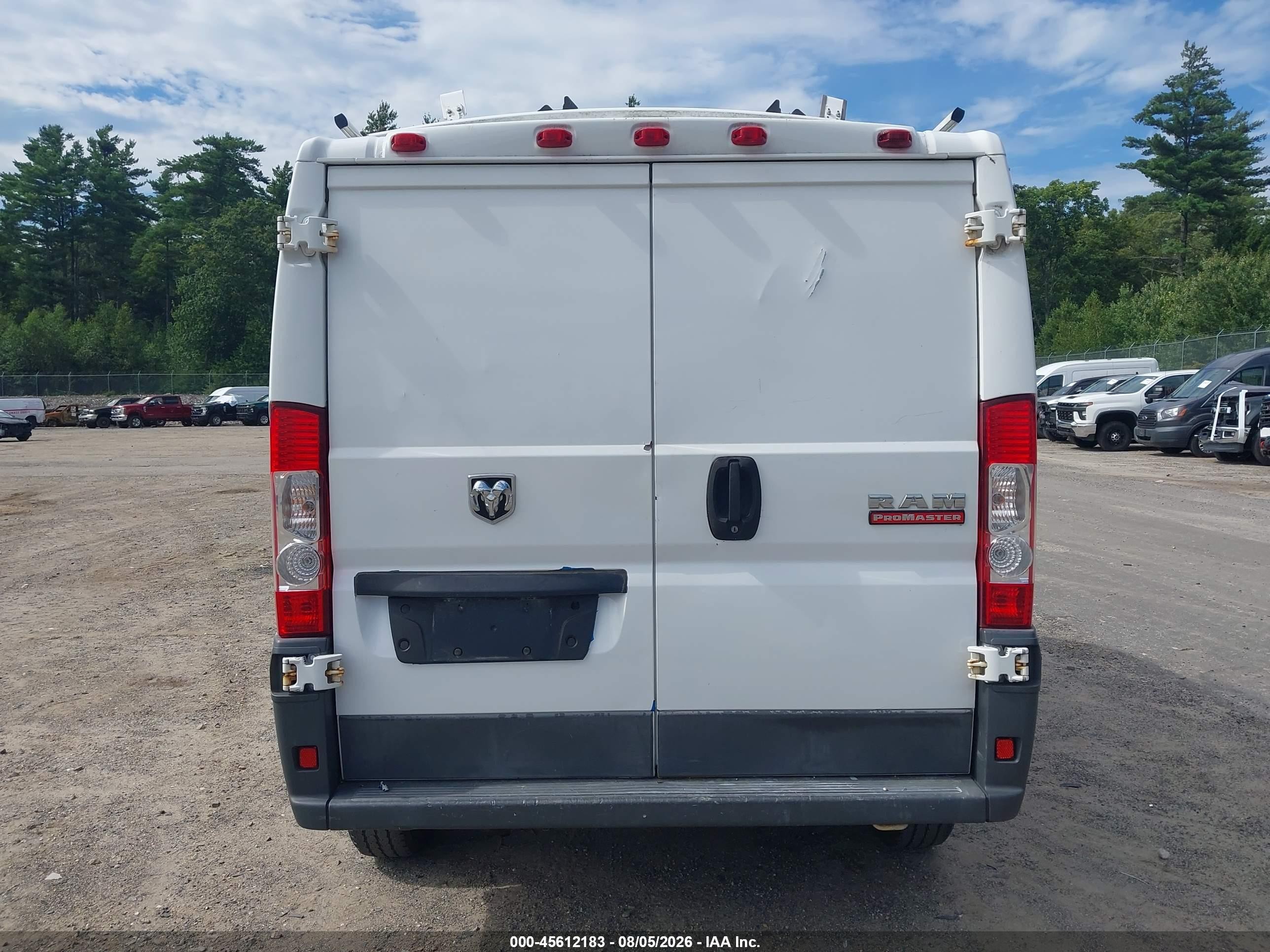 2014 Ram Promaster 1500 Low Roof White vin: 3C6TRVNG5EE114538