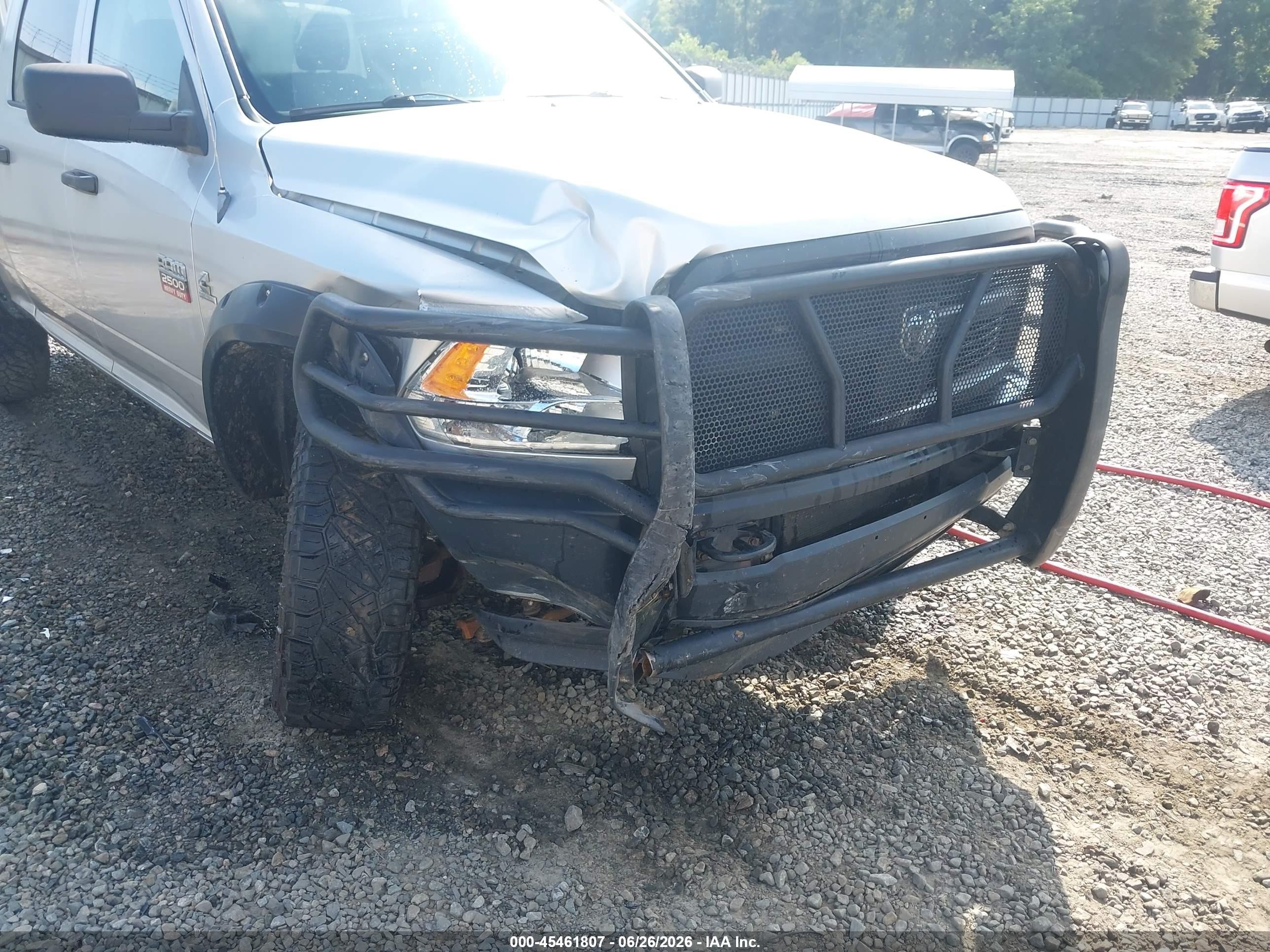 2012 Ram 2500 St Silver vin: 3C6UD5CL6CG291426