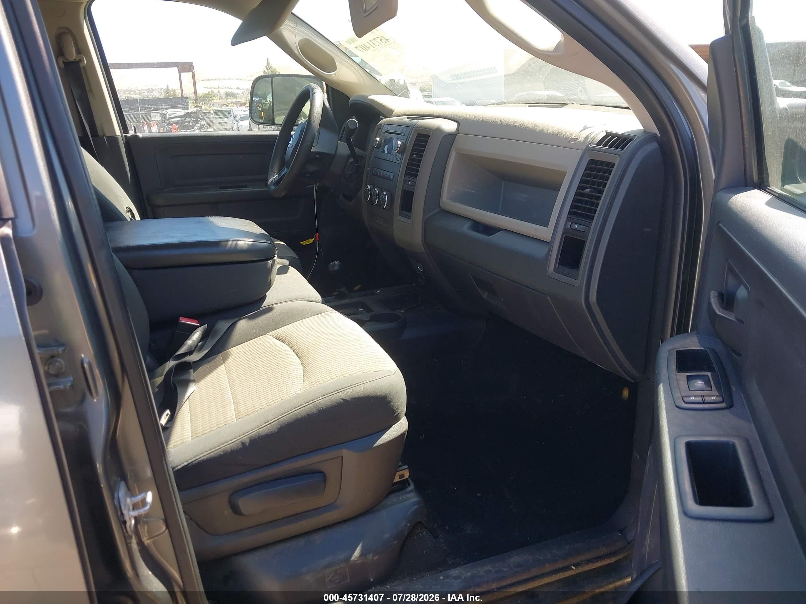 2012 Ram 2500 St Gray vin: 3C6UD5CL8CG235830