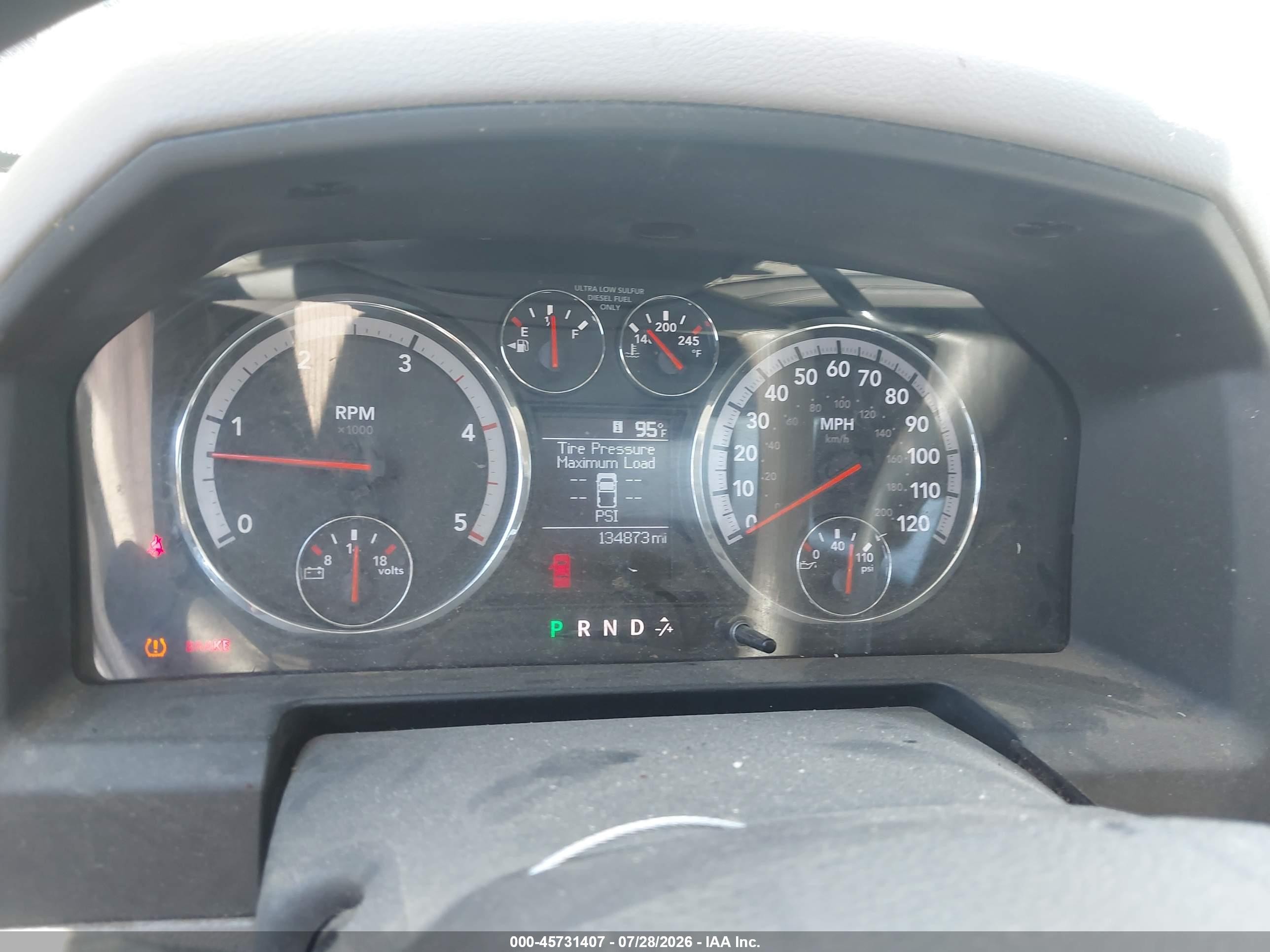 2012 Ram 2500 St Gray vin: 3C6UD5CL8CG235830