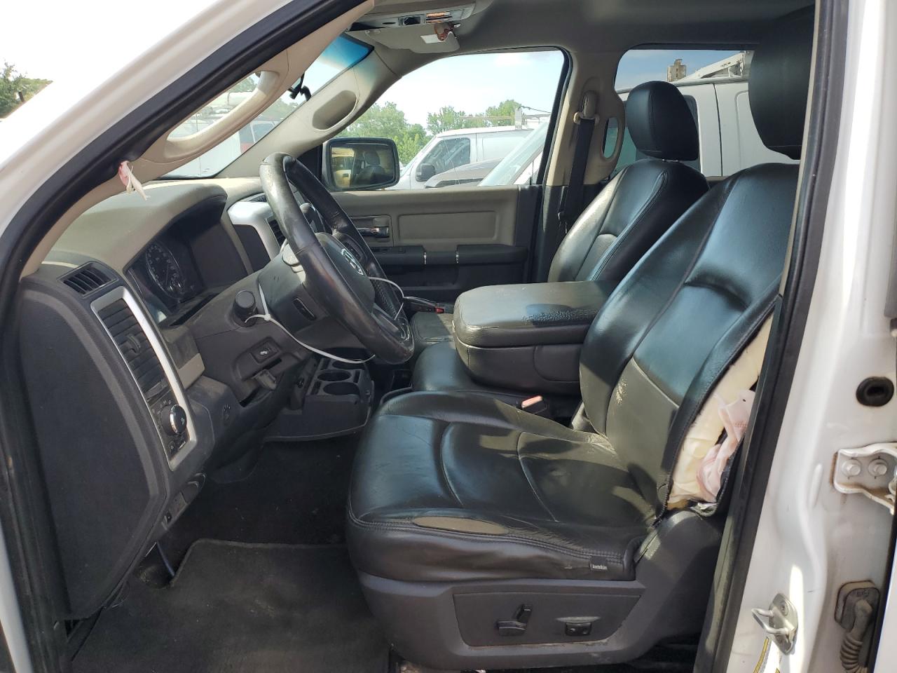 2012 Dodge Ram 2500 Slt White vin: 3C6UD5DL1CG303674