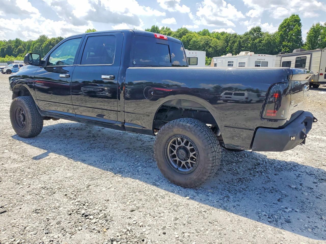 2012 Dodge Ram 2500 Slt Black vin: 3C6UD5DL3CG230131