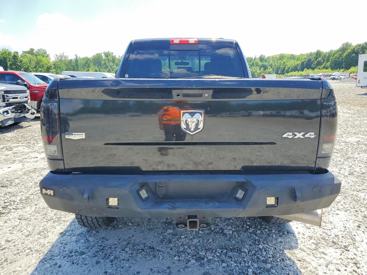 2012 Dodge Ram 2500 Slt Black vin: 3C6UD5DL3CG230131