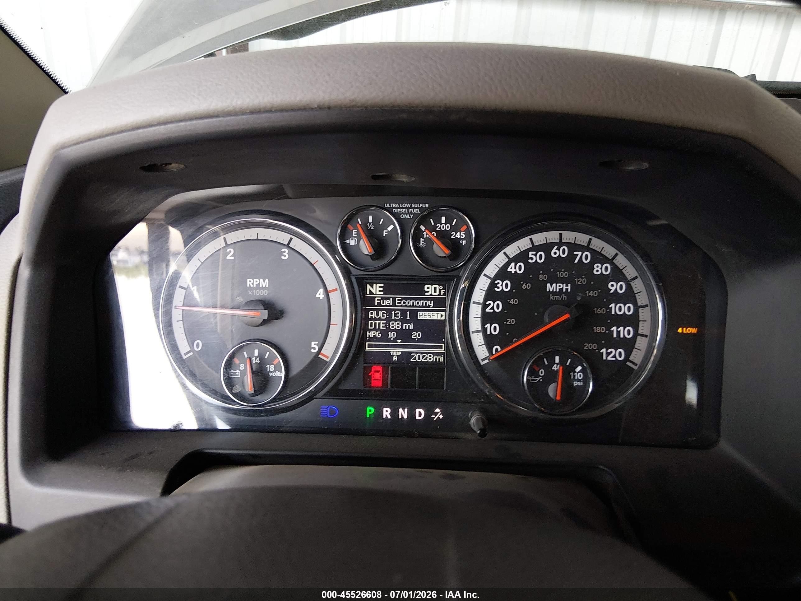 2012 Ram 2500 Slt Серебряный vin: 3C6UD5DL3CG259337