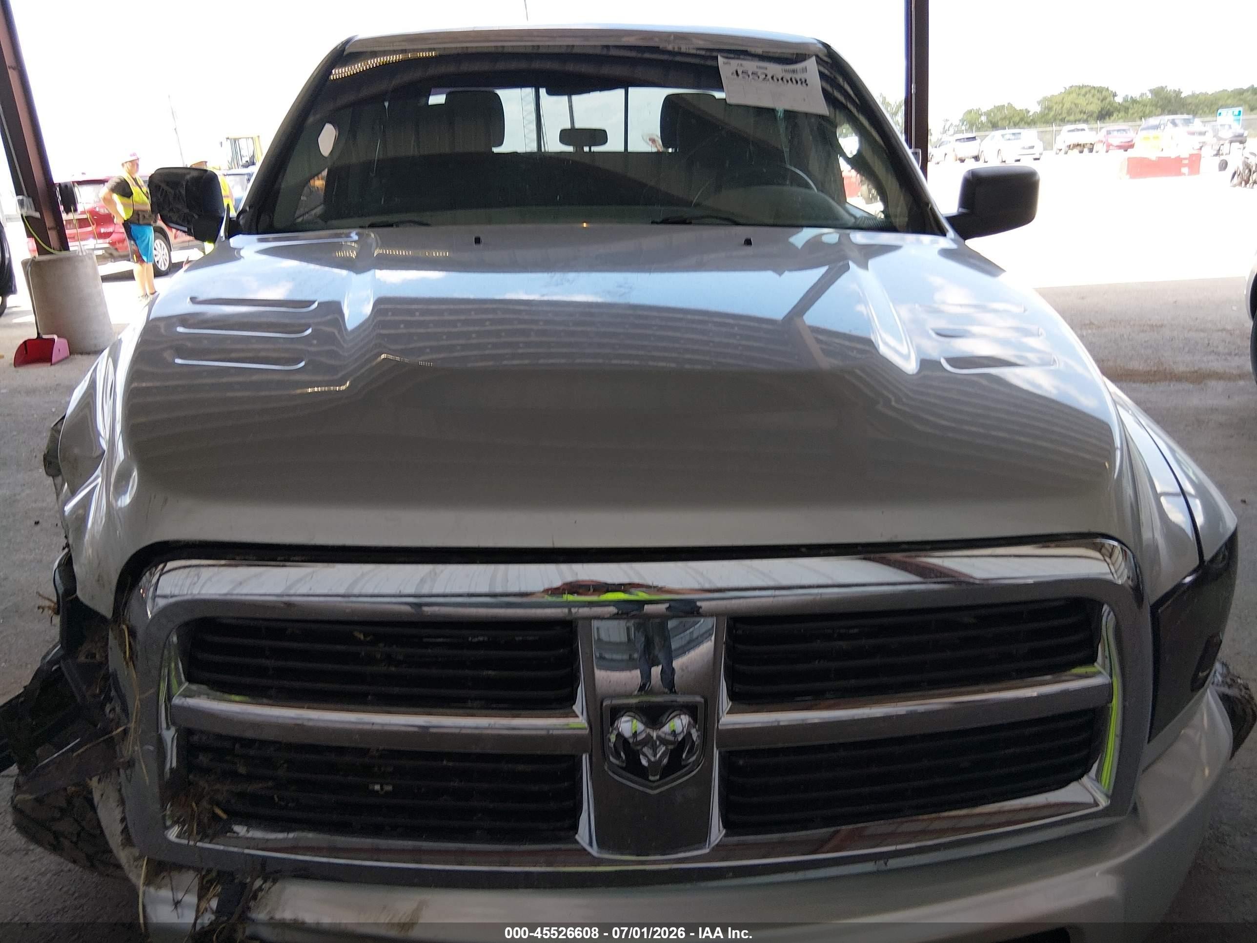 2012 Ram 2500 Slt Серебряный vin: 3C6UD5DL3CG259337