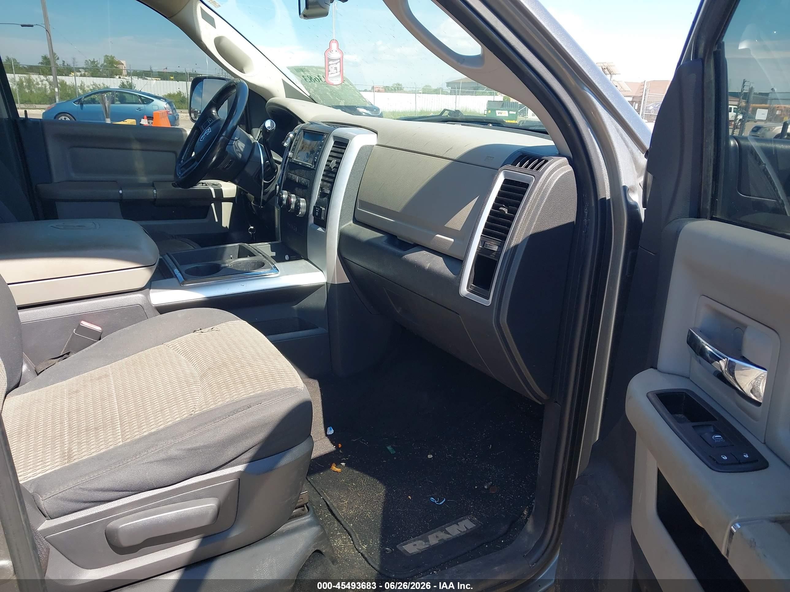 2012 Ram 2500 Big Horn Gray vin: 3C6UD5DL4CG135030