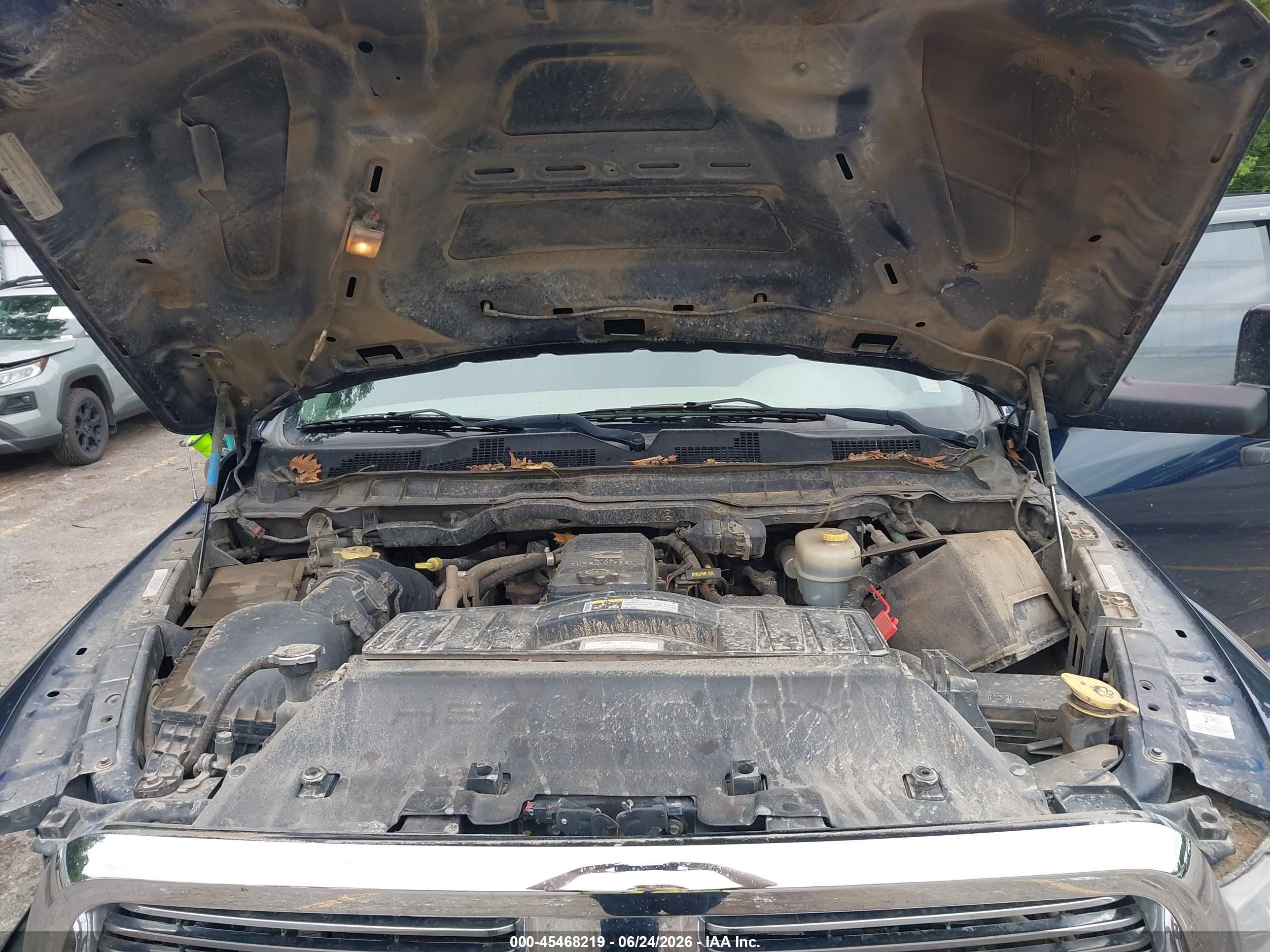 2012 Ram 2500 Big Horn Синий vin: 3C6UD5DL6CG233248