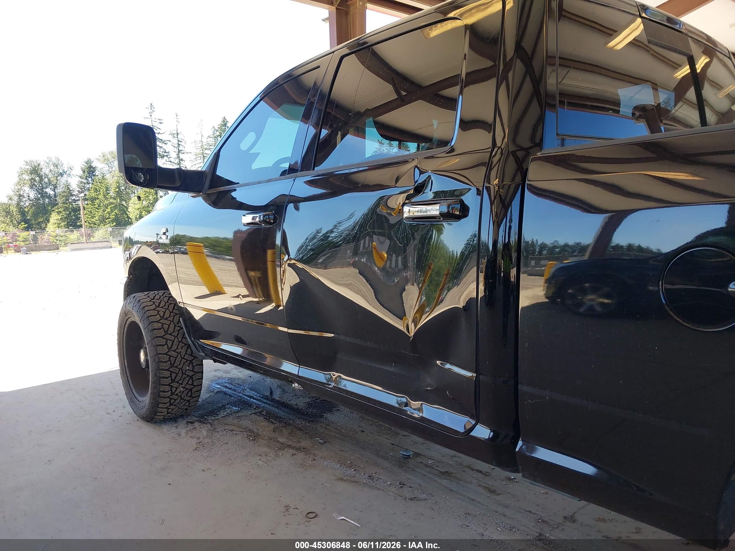 2012 Ram 2500 Slt Black vin: 3C6UD5DL7CG127956