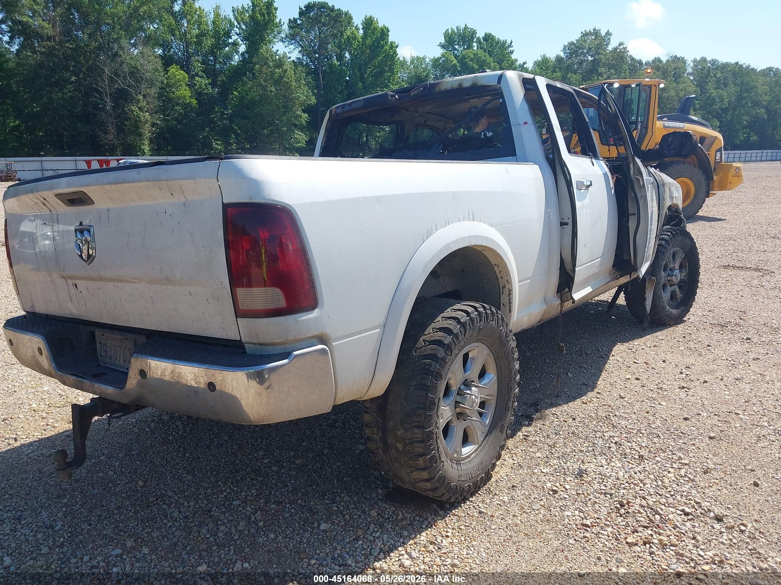 2012 Ram 2500 Slt White vin: 3C6UD5DL7CG246008