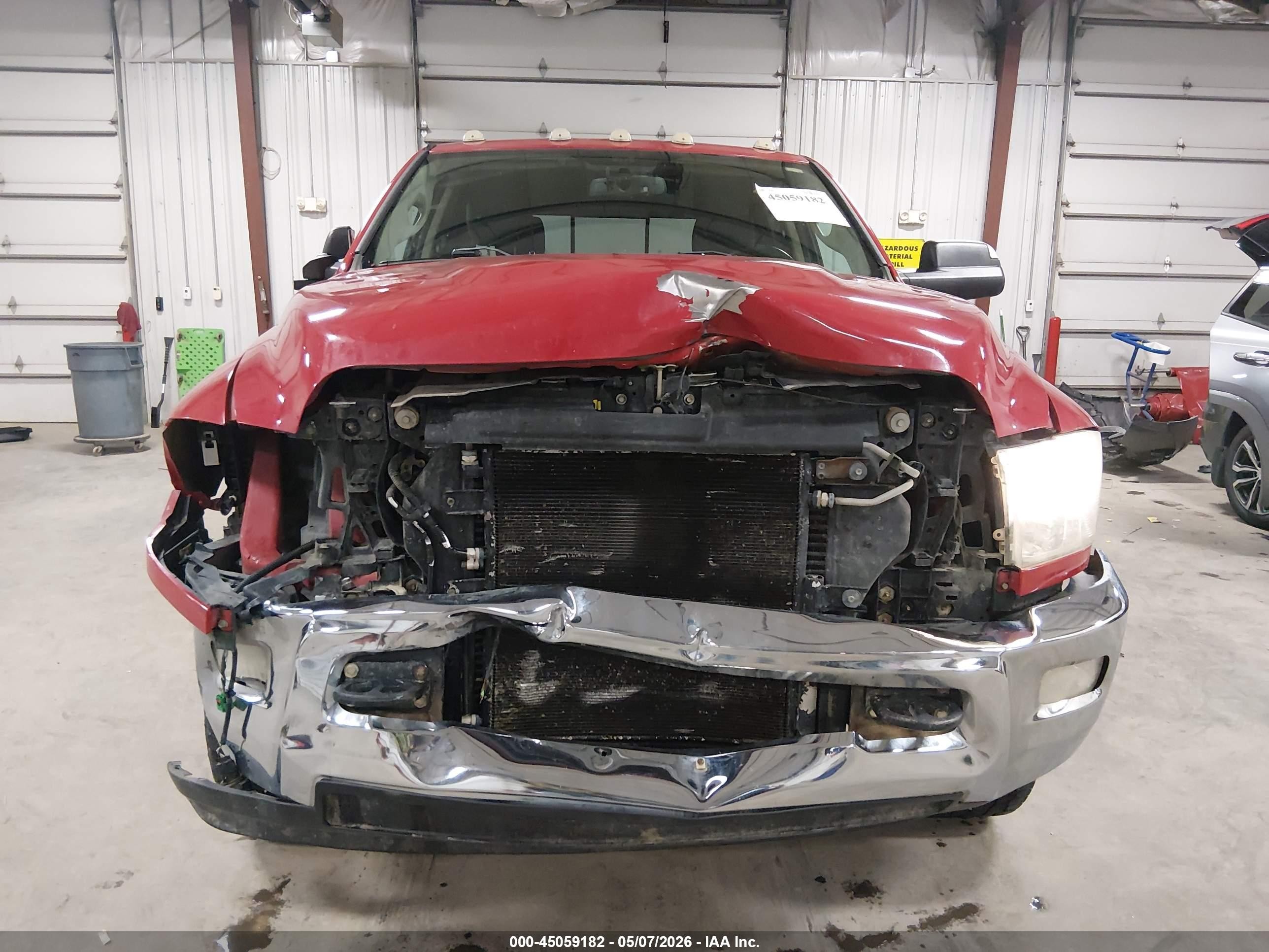 2012 Ram 2500 Slt Красный vin: 3C6UD5DL8CG127982